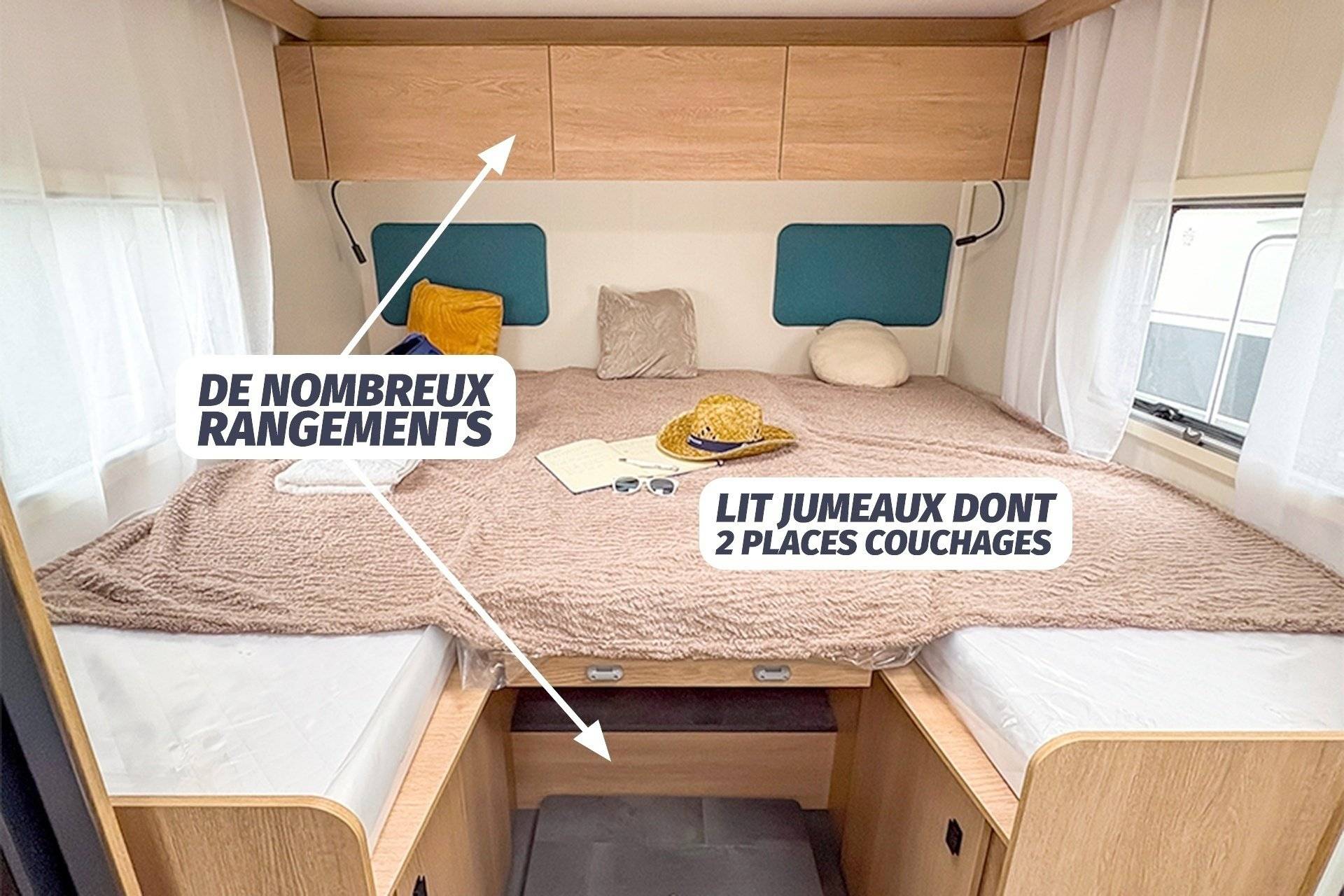 Schlafplätze Fiat - Yescapa