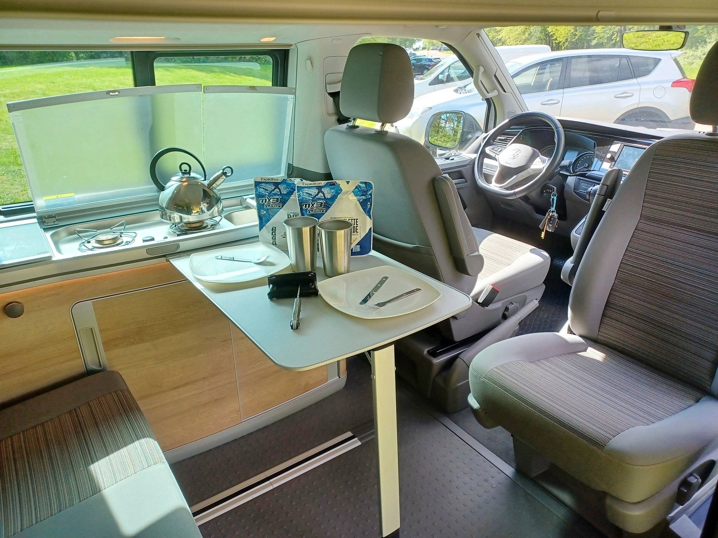 Dinette Volkswagen California T6.1 - Yescapa