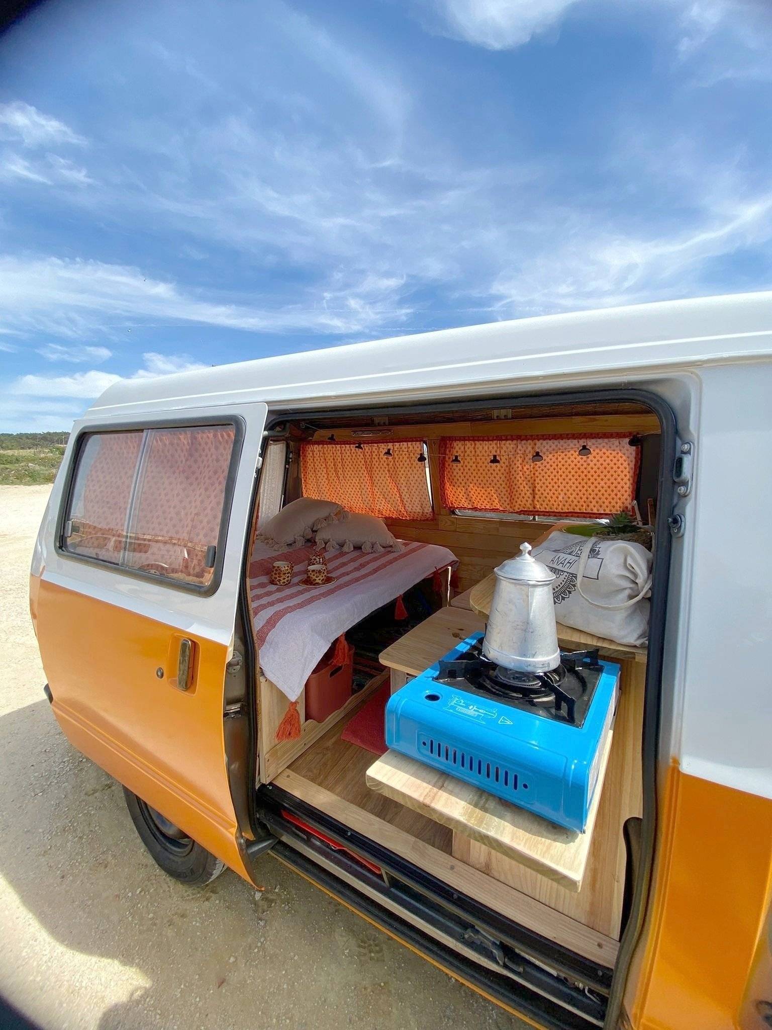 Kochnische Nissan Nissan Vanette - Yescapa