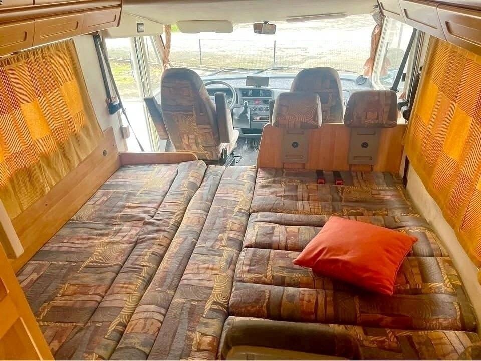 Plazas en cama Fiat Ducato - Yescapa