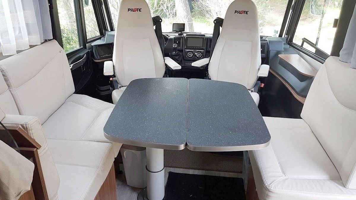 Área de jantar Fiat - Yescapa