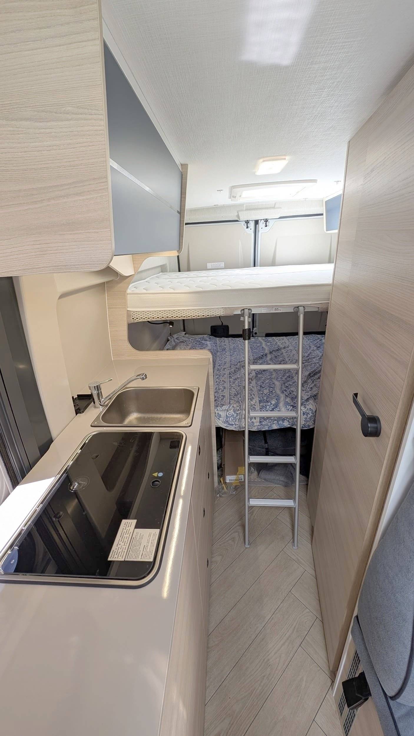 slaapplaatsen Fiat Ducato - Yescapa