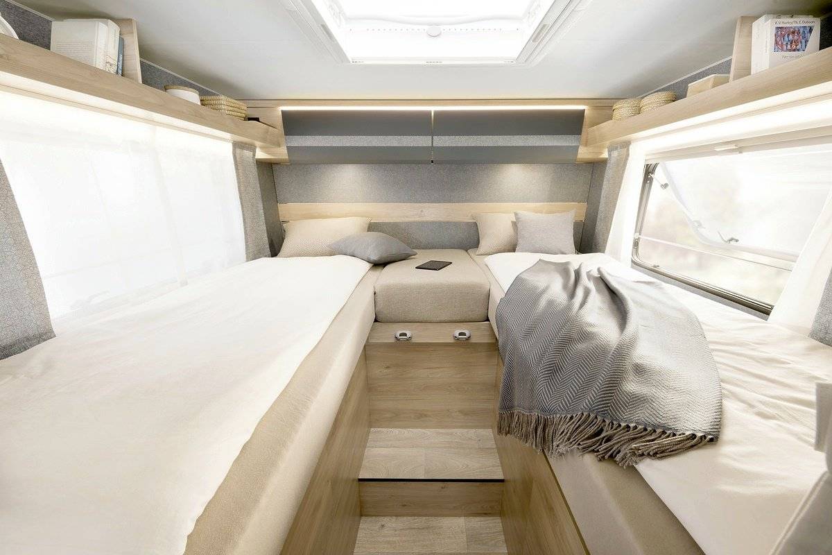 Letti Dethleffs Just Go T 6615 EB+ - Yescapa