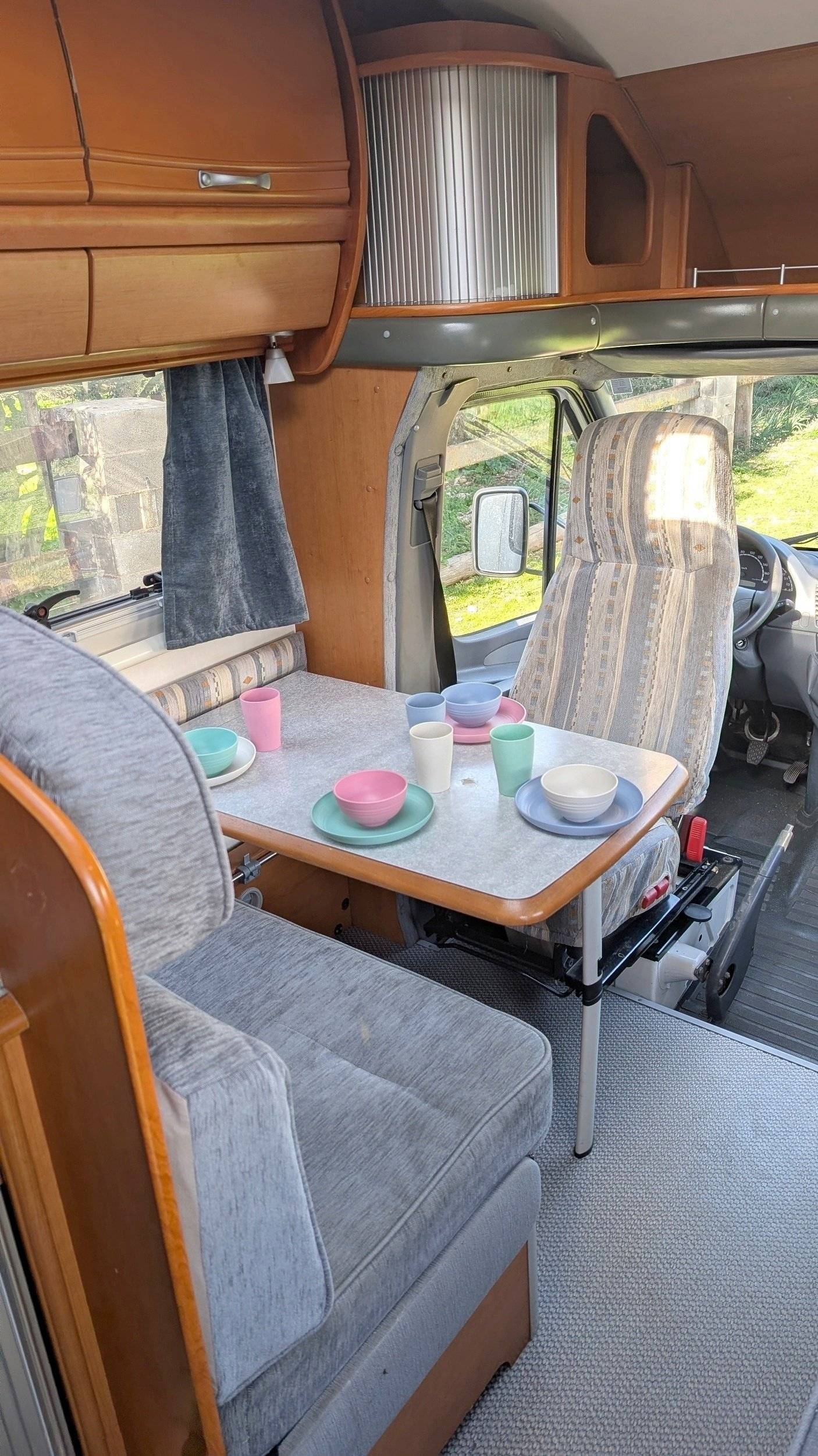 Coin repas Mercedes - Yescapa