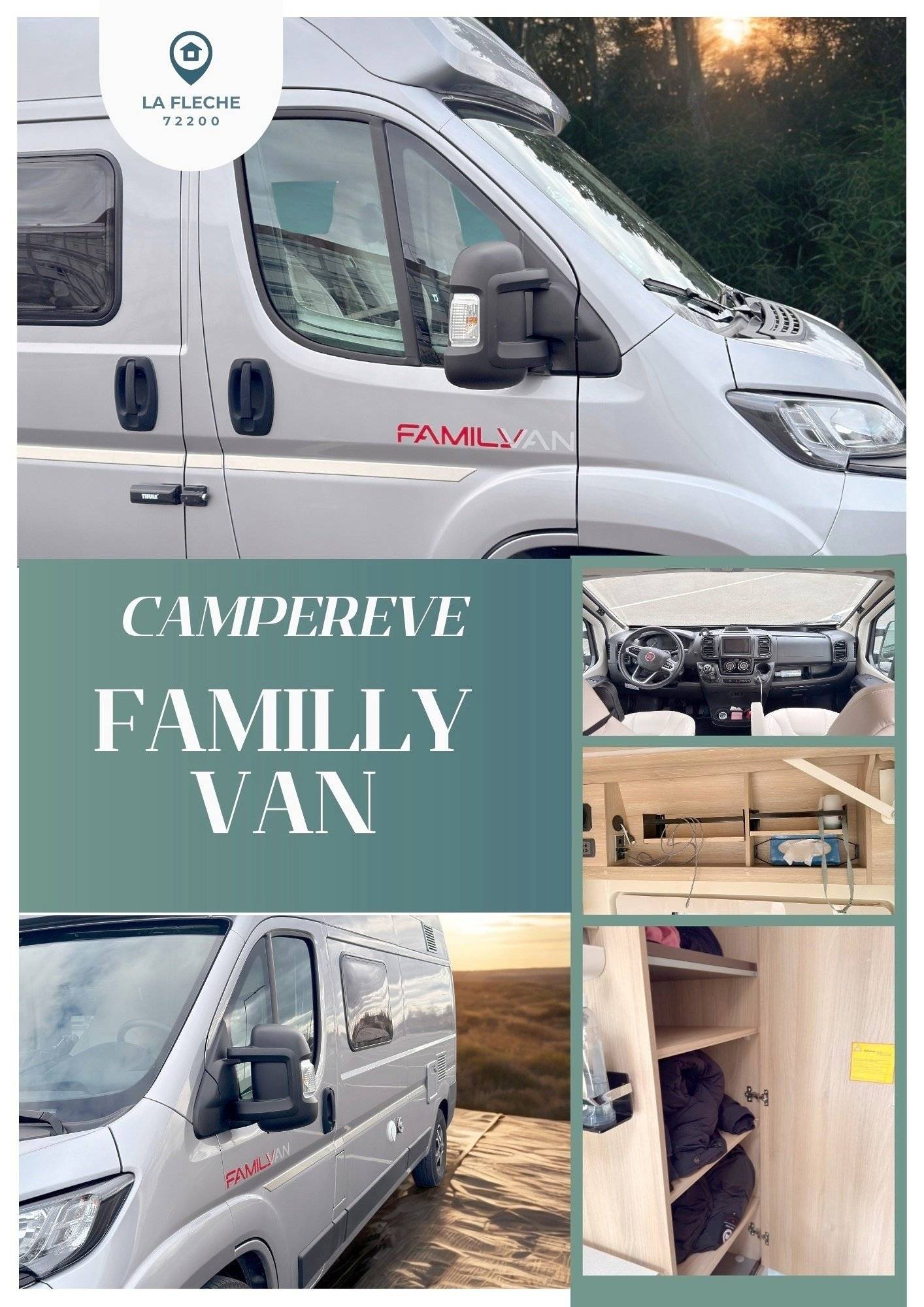 Menjador Fiat 2,3 l 130 ch - Yescapa
