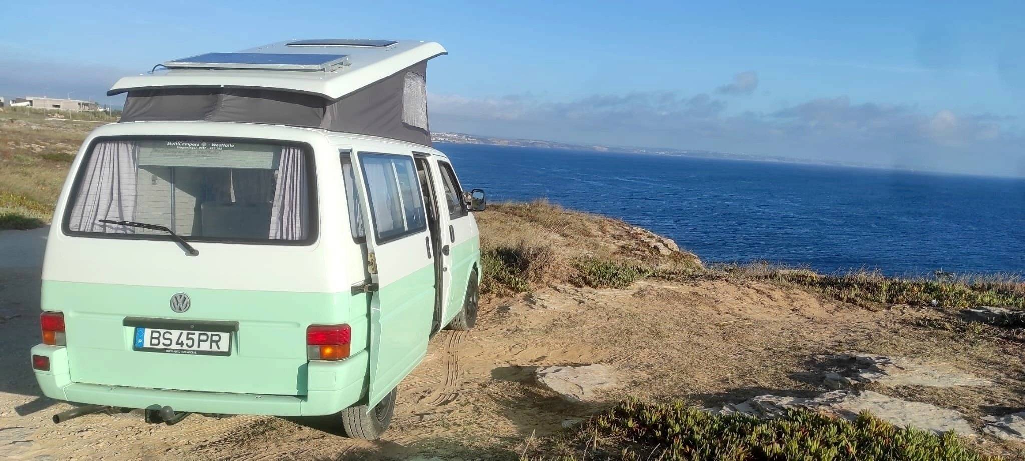 Vue arrière Volkswagen - Yescapa
