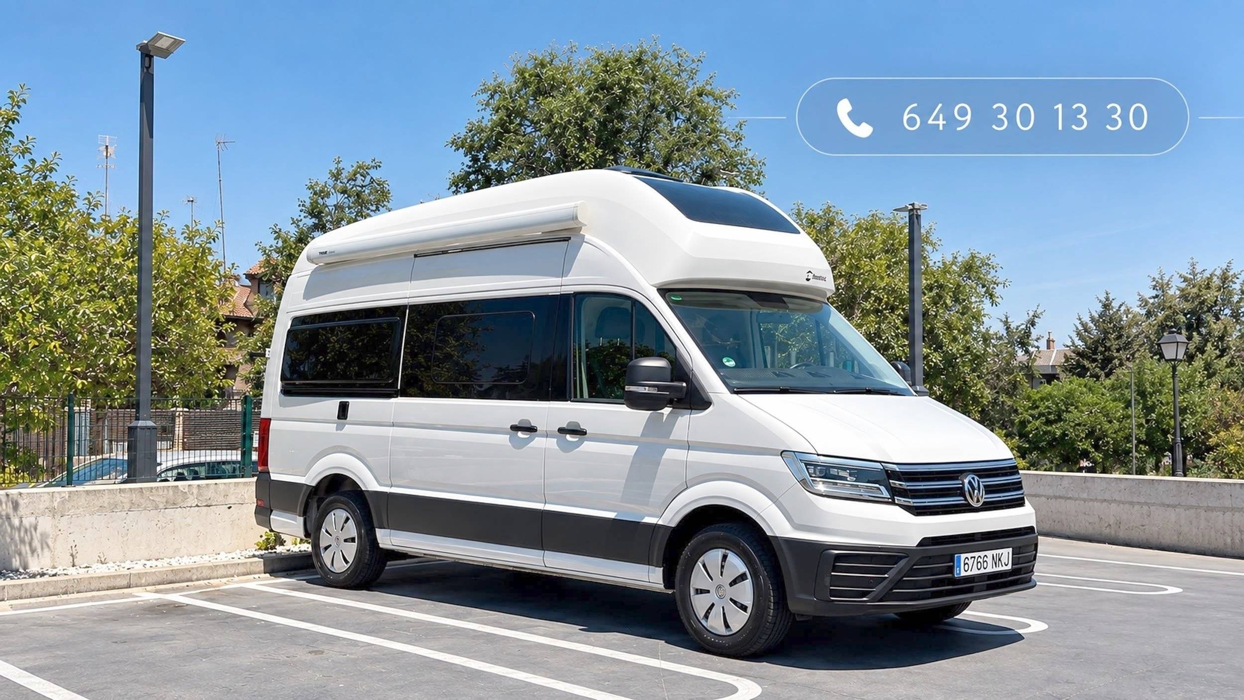 Voorkant 3/4 Volkswagen GRAND CALIFORNIA 600 - Yescapa