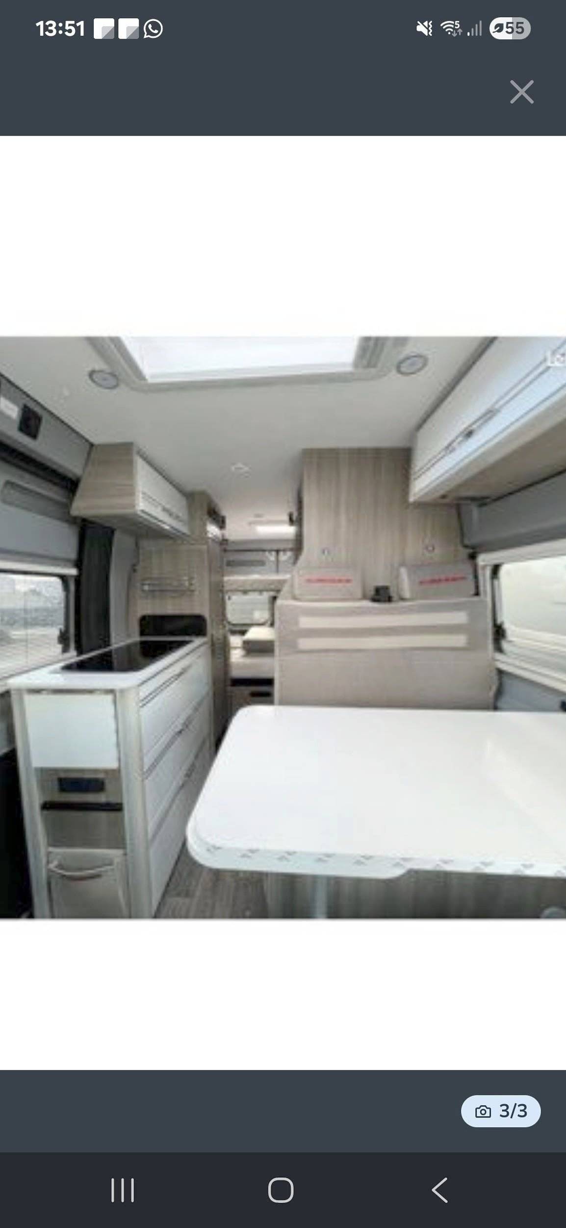 Rear view Fiat Fiat ducato 2,2 140 cv - Yescapa