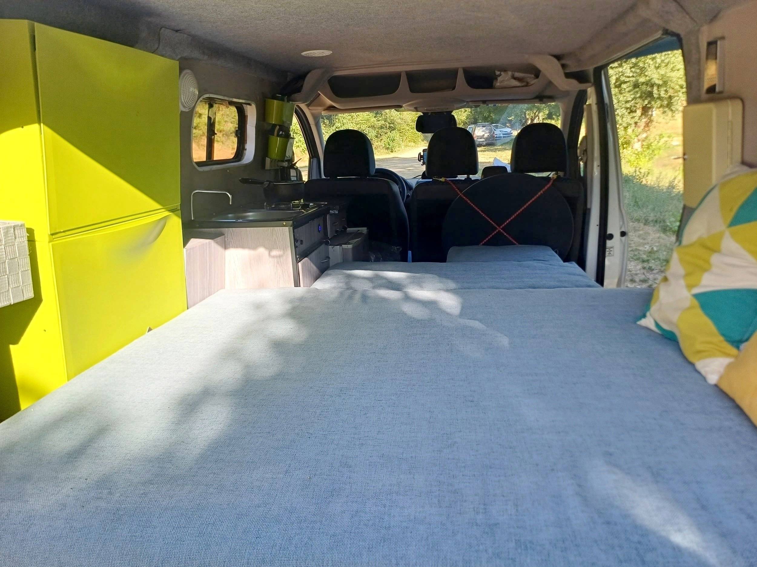 llits Fiat scudo - Yescapa