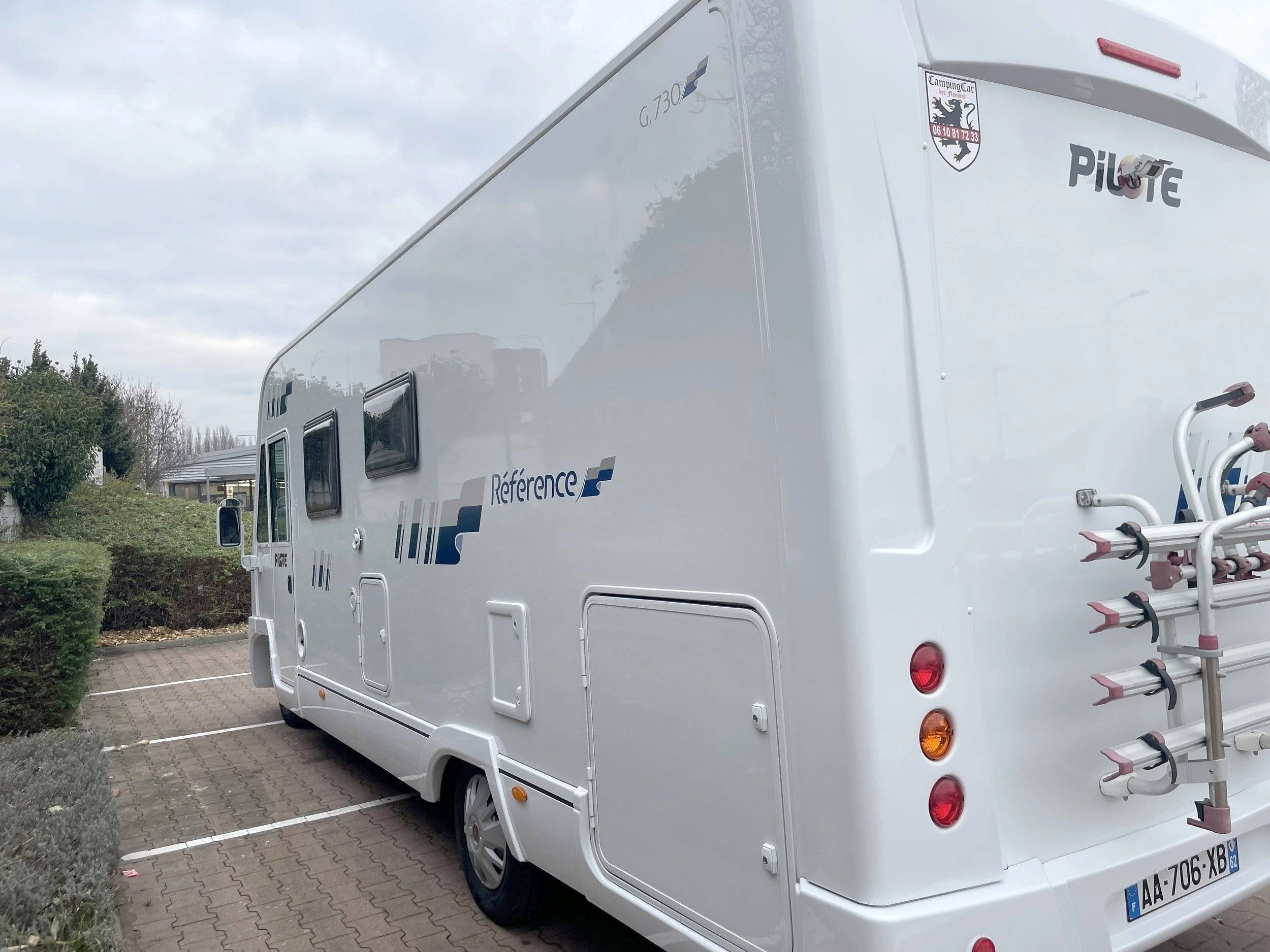 Pilote Reference galaxy 730 dg