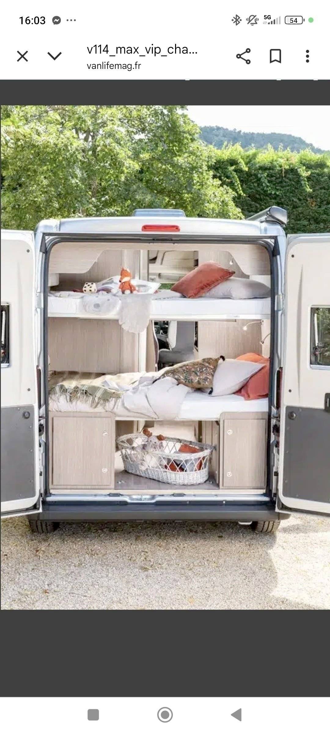 Plazas en cama Fiat Ducato 2.2 140cv - Yescapa