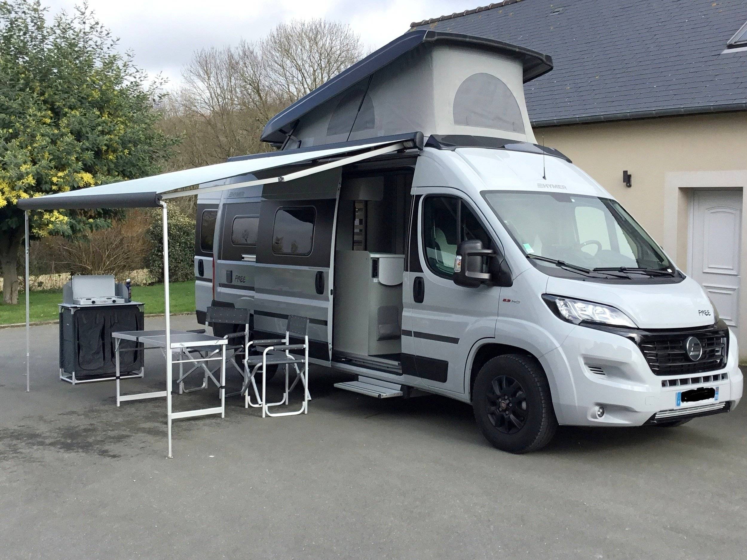 Location Fourgon aménagé  Taden - Hymer free 600 Ducato - 45845 - Yescapa