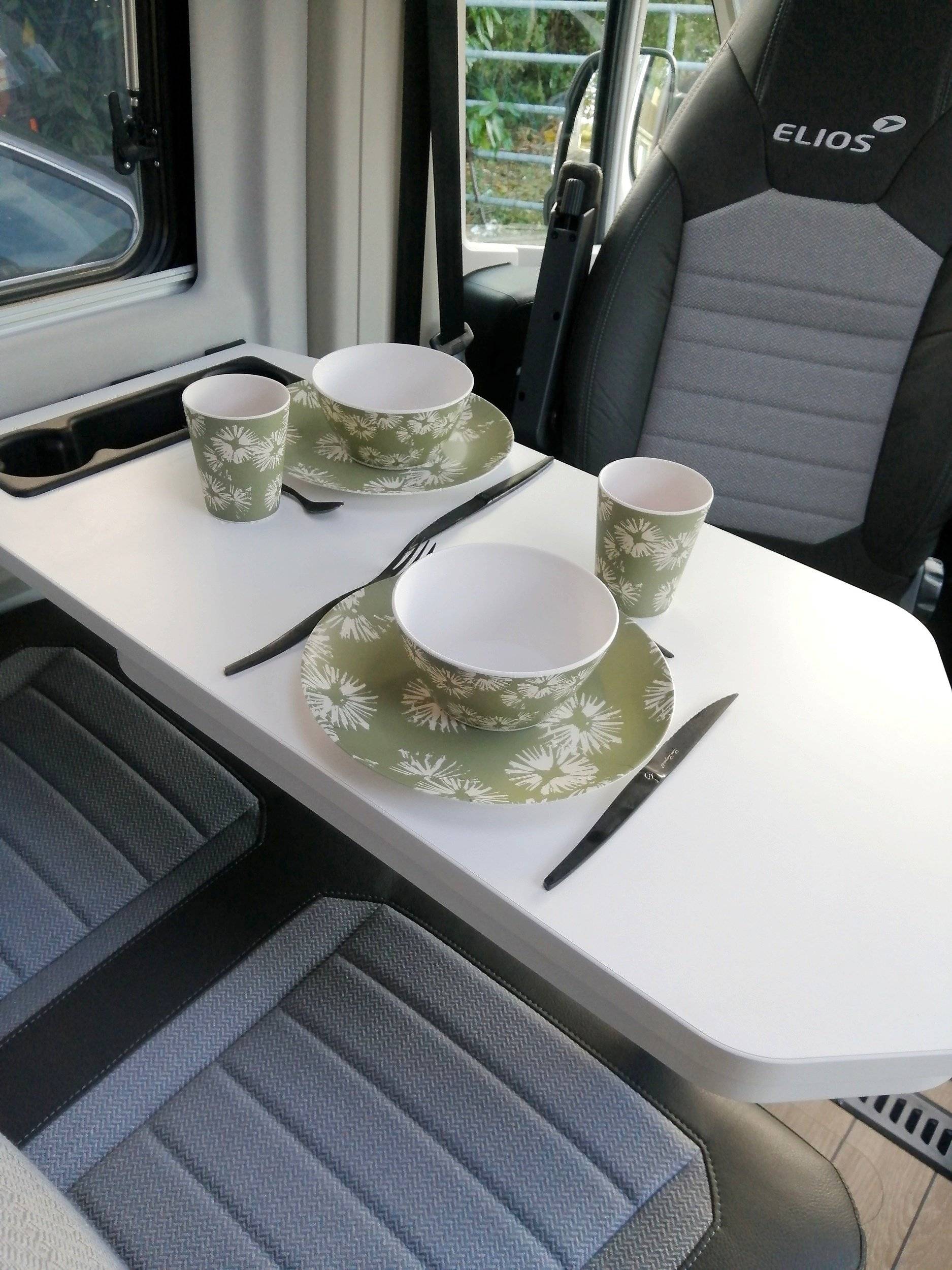 Coin repas Citroën Citroën jumper - Yescapa
