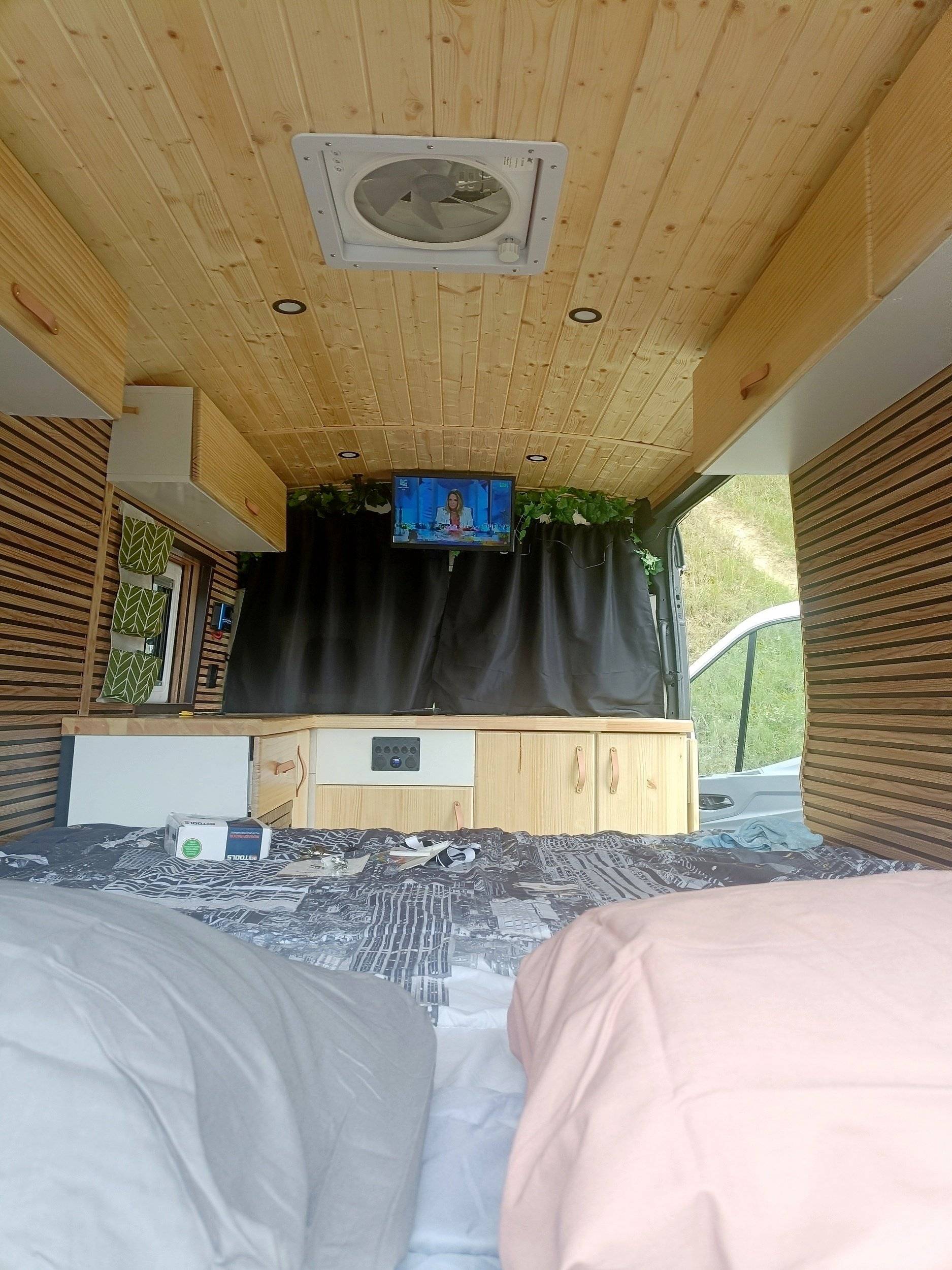 Converted van 