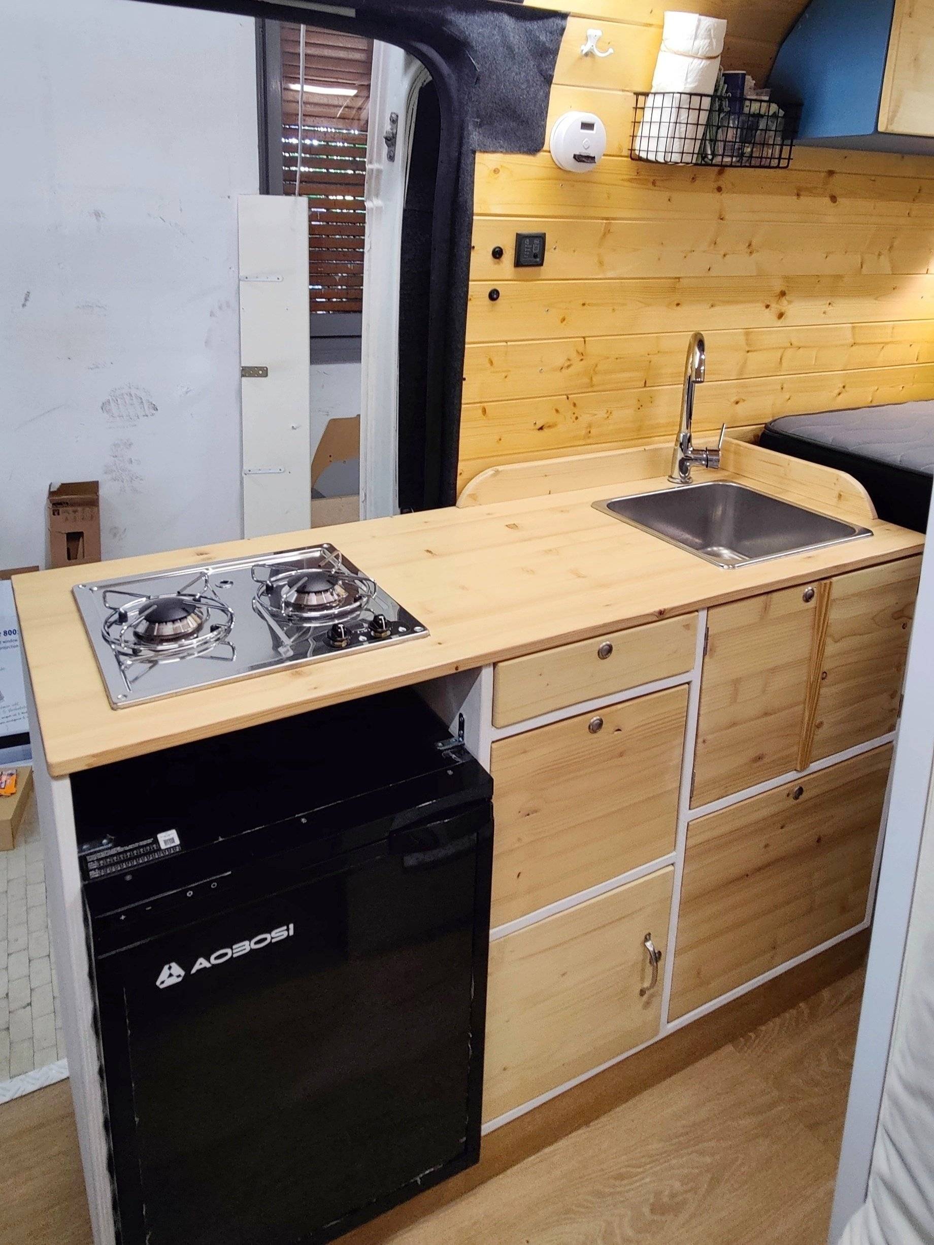 Converted van 