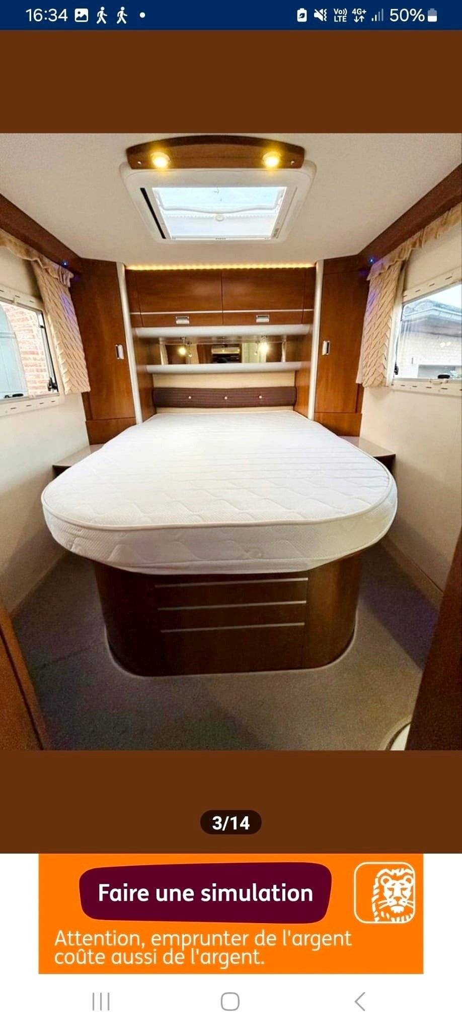 Couchages Renault - Yescapa