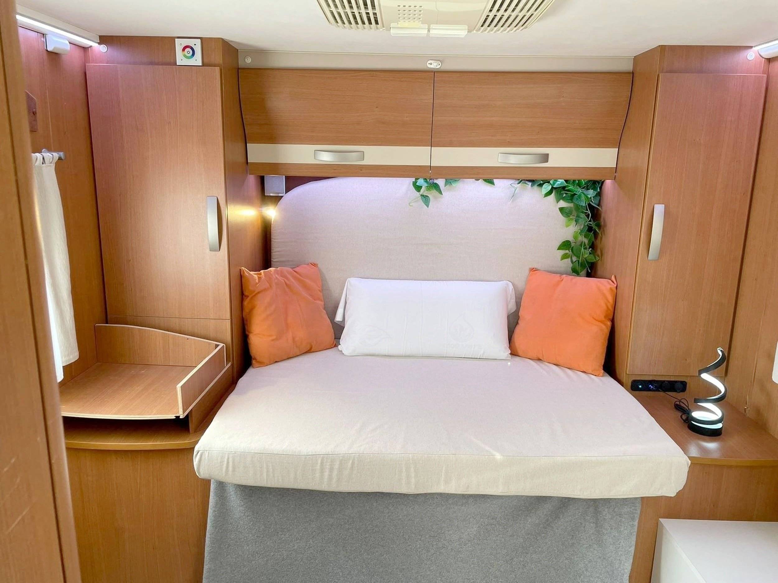 Plazas en cama Fiat Ducato 2.8 - Yescapa