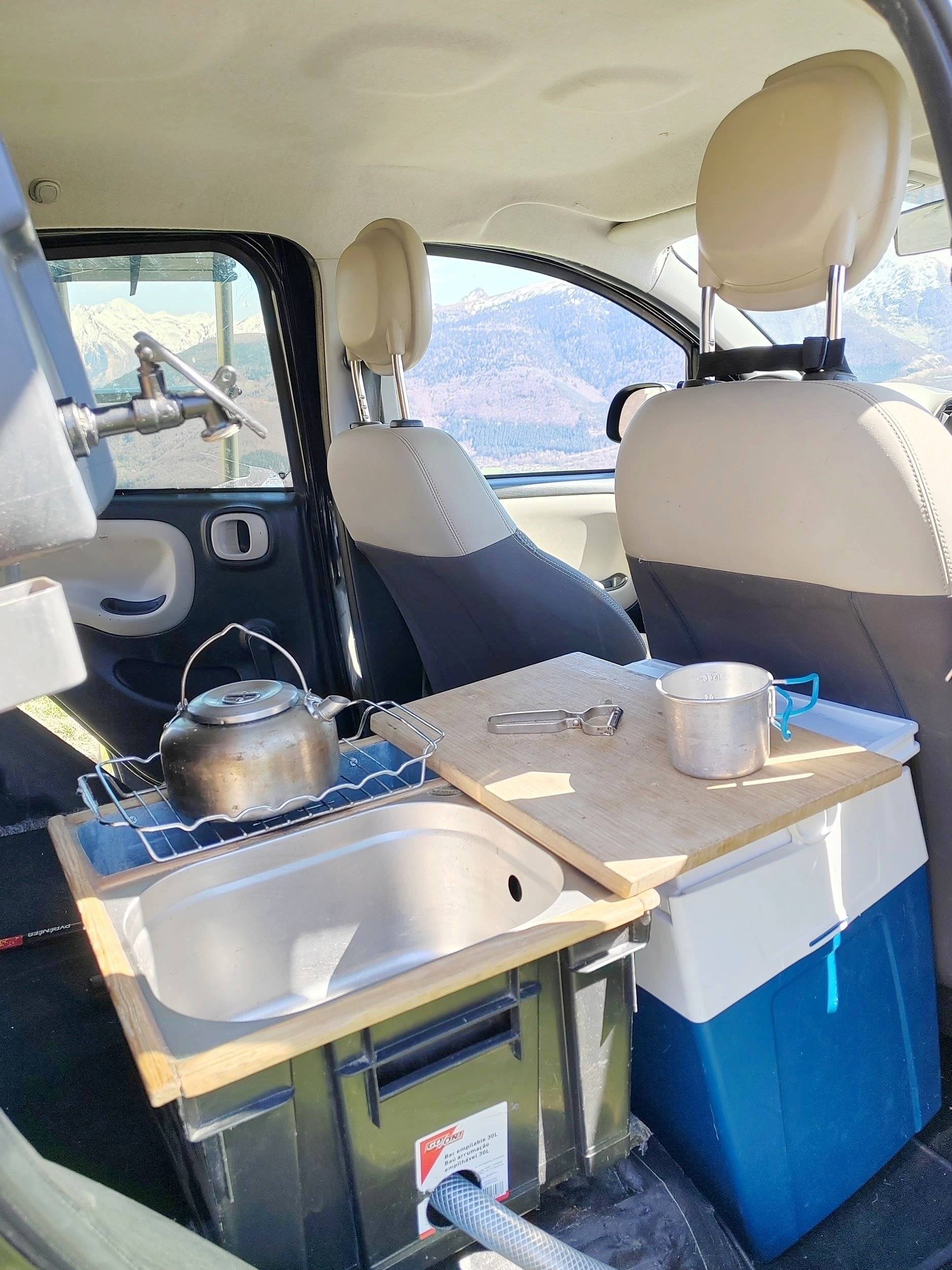 Coin cuisine Fiat PANDA - Yescapa
