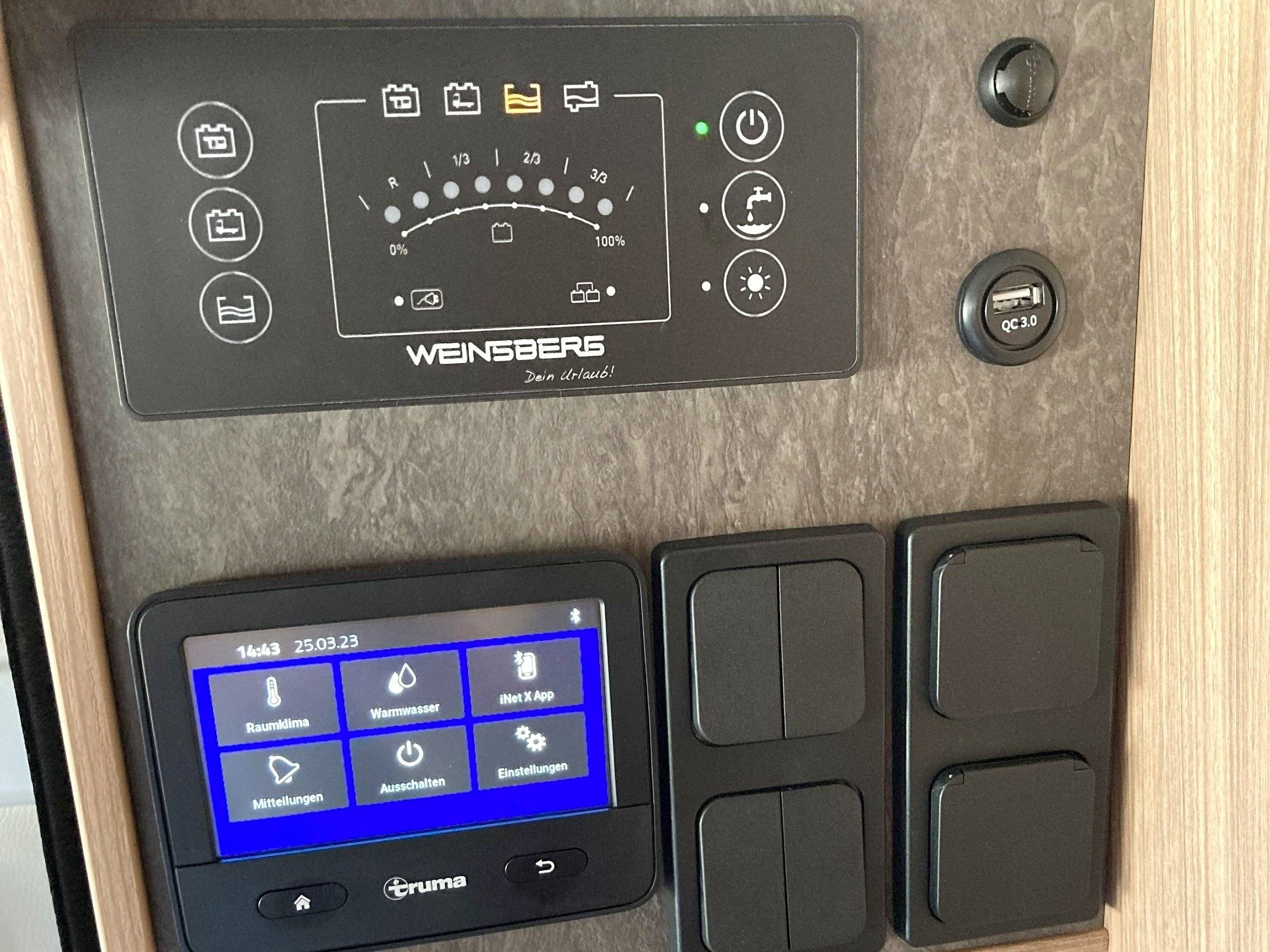 Weinsberg CaraBus  600 MQH- rooftop Air-con