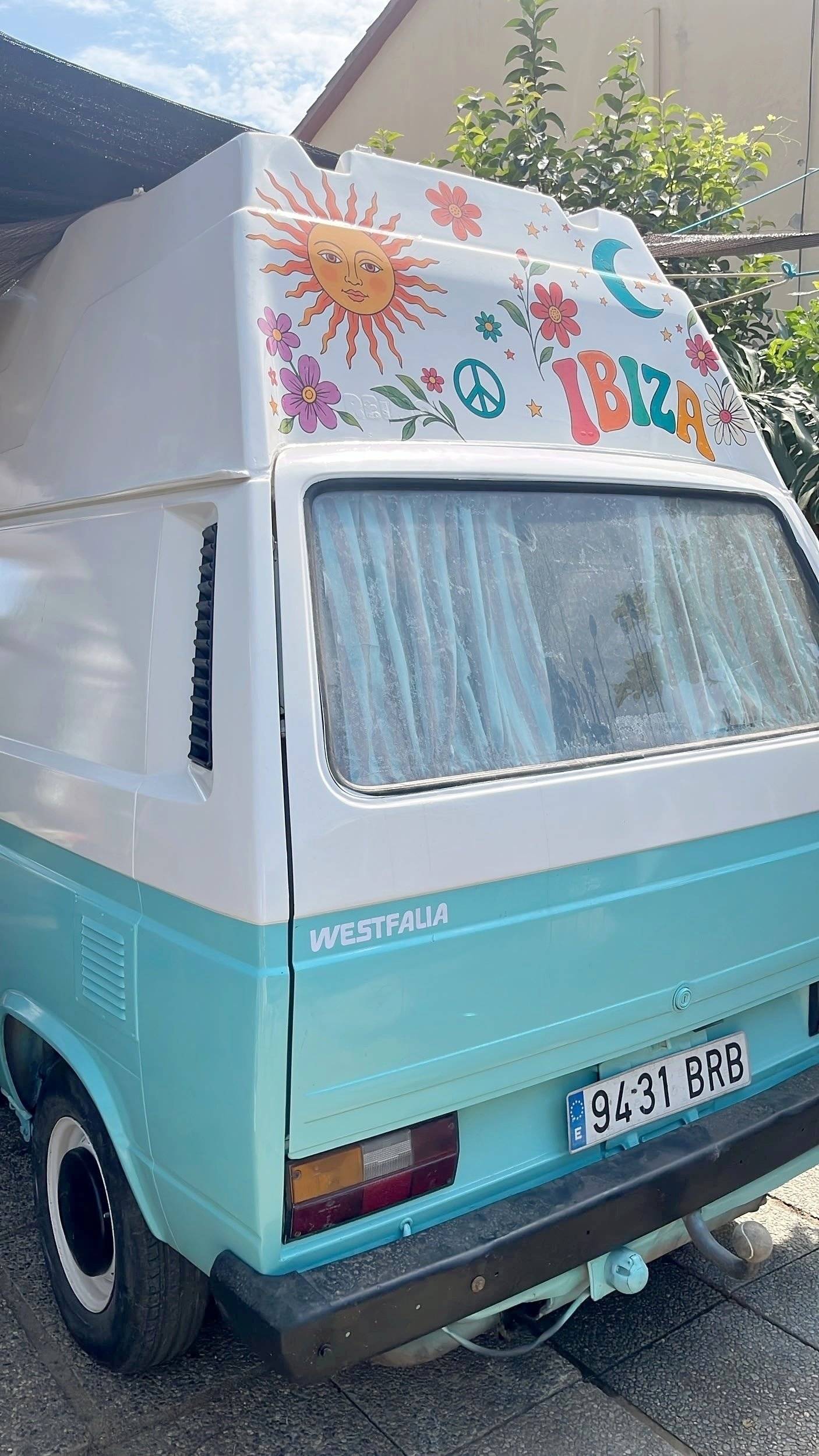 Converted van 