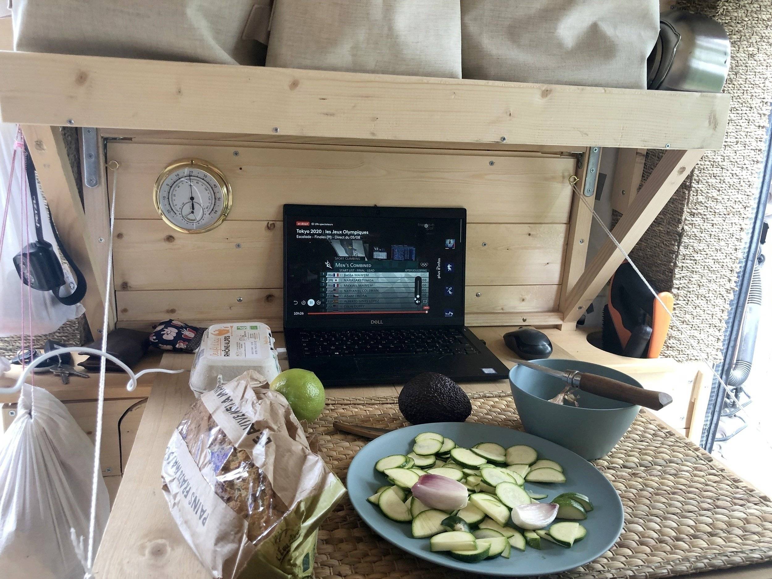 Coin cuisine Citroën Jumpy - Yescapa