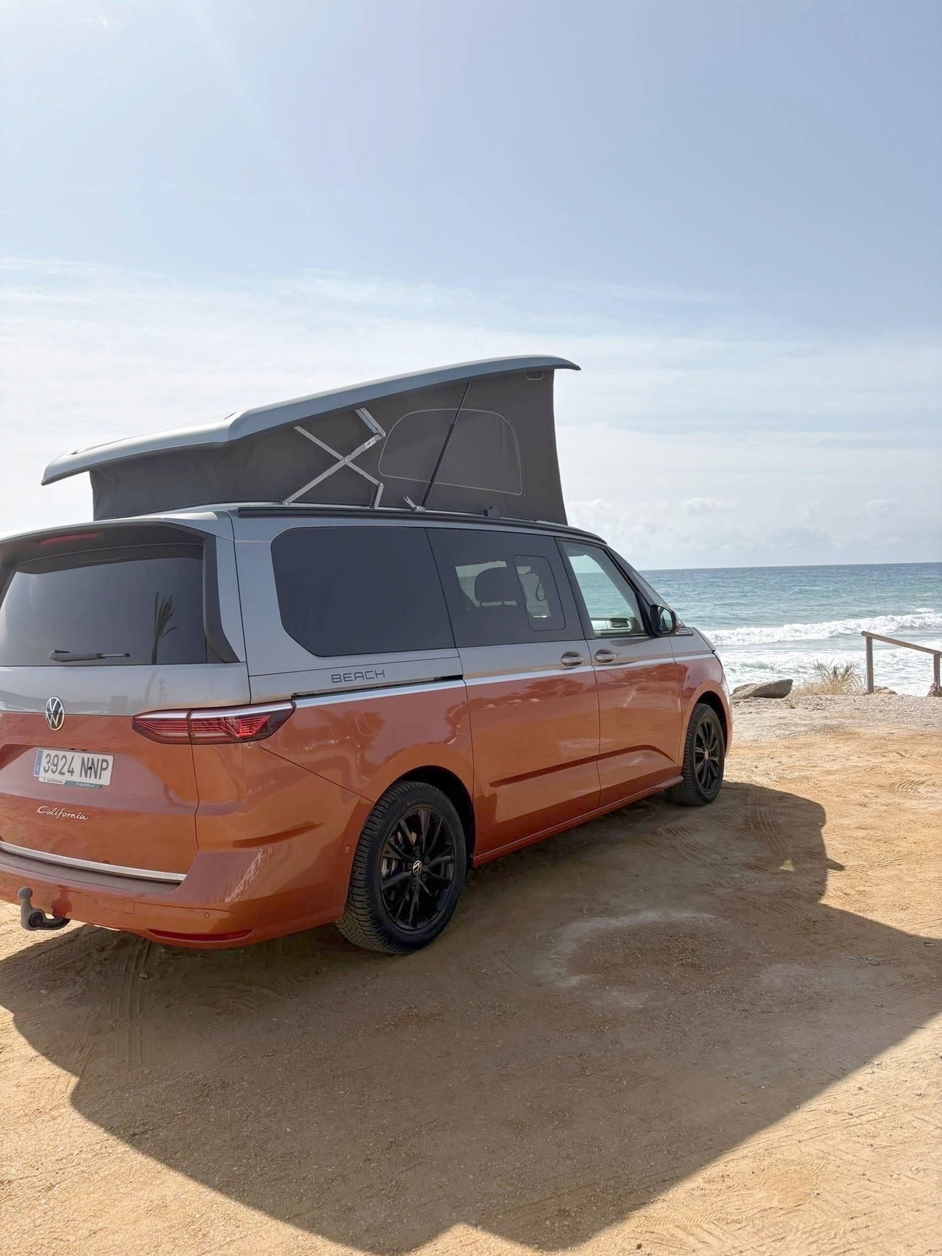 Achterkant Volkswagen California - Yescapa