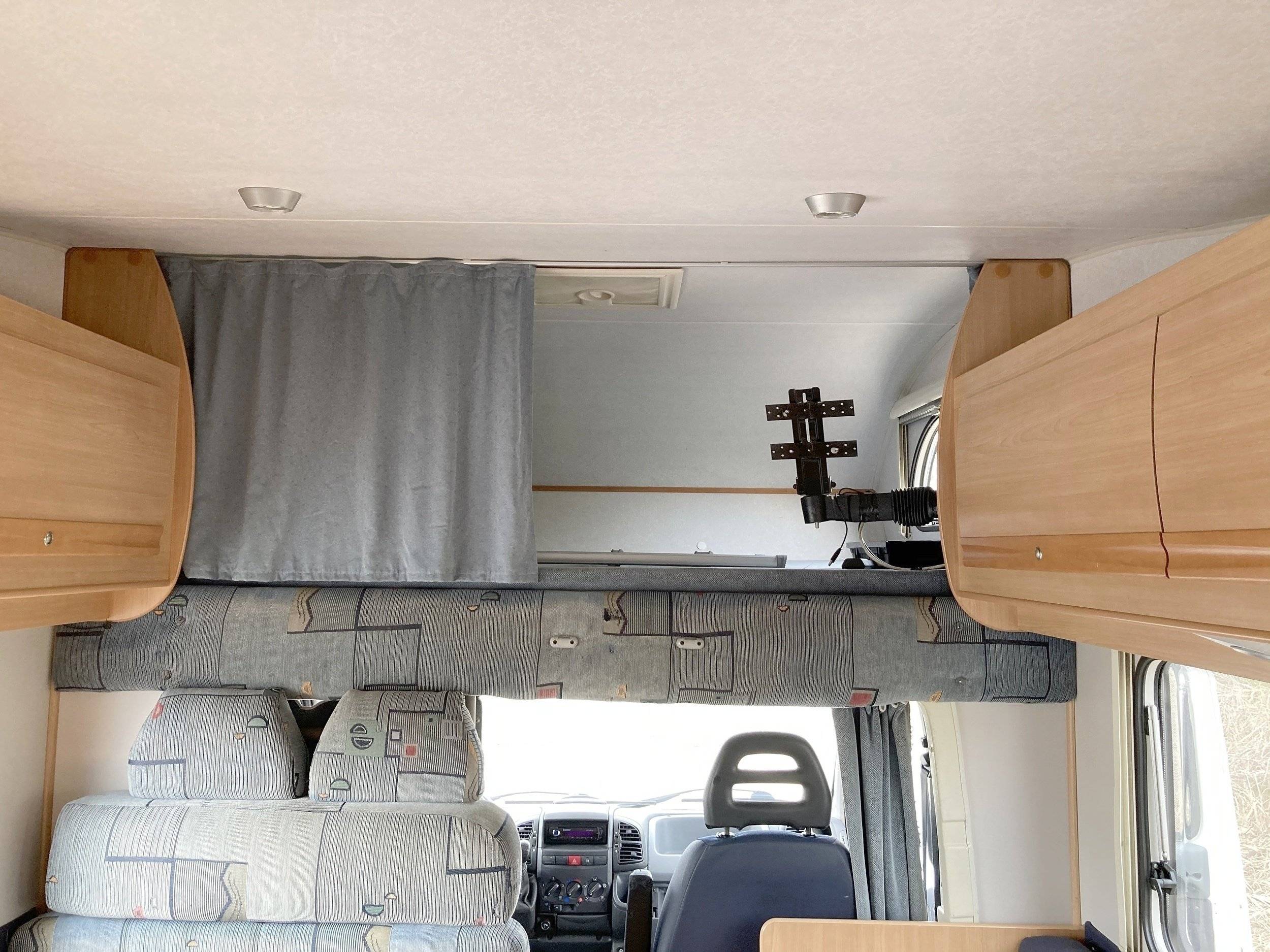 Slaapplaatsen Fiat Fiat ducato - Yescapa