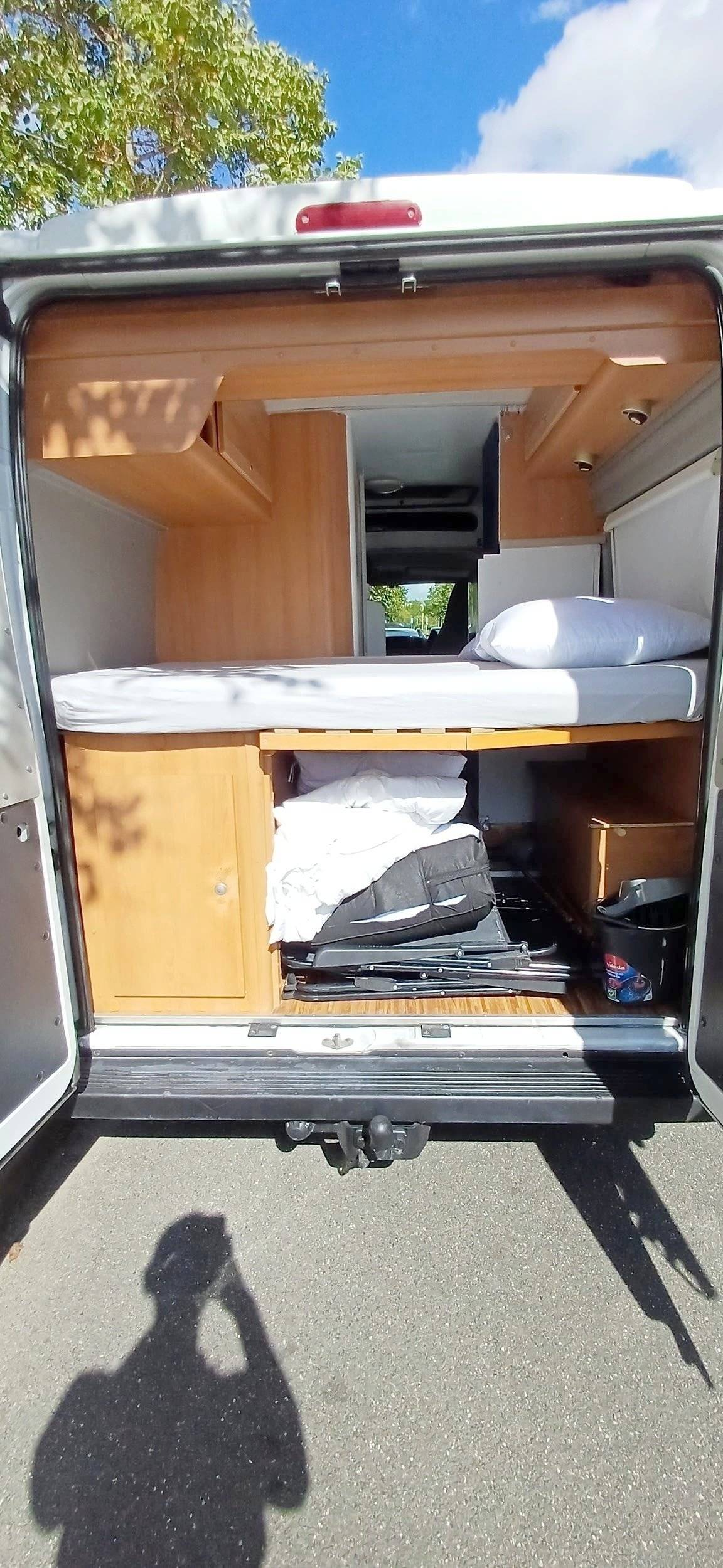 Couchages Citroën Jumper 2,2 l 120 ch - Yescapa