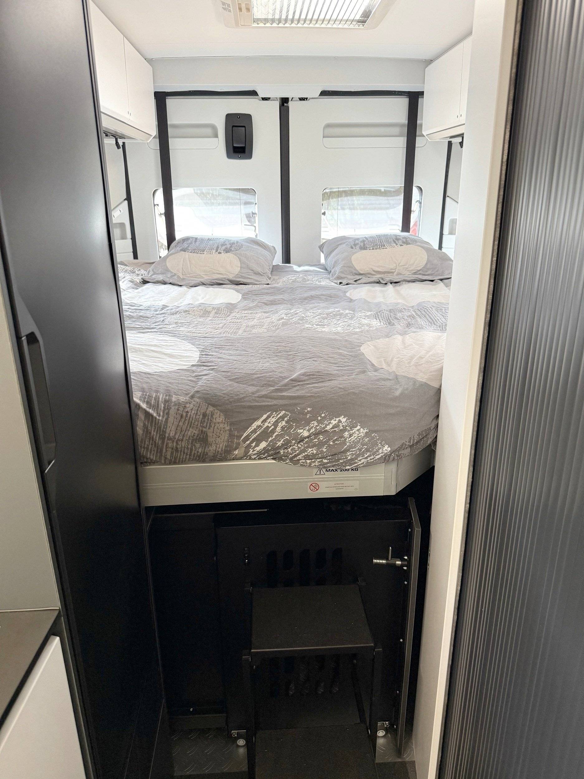 Plazas en cama Fiat Ducato - Yescapa