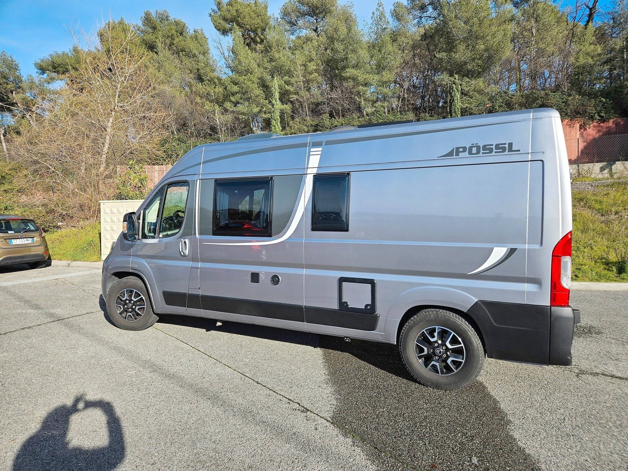 schräge Vorderansicht Citroën Citroën jumper - Yescapa