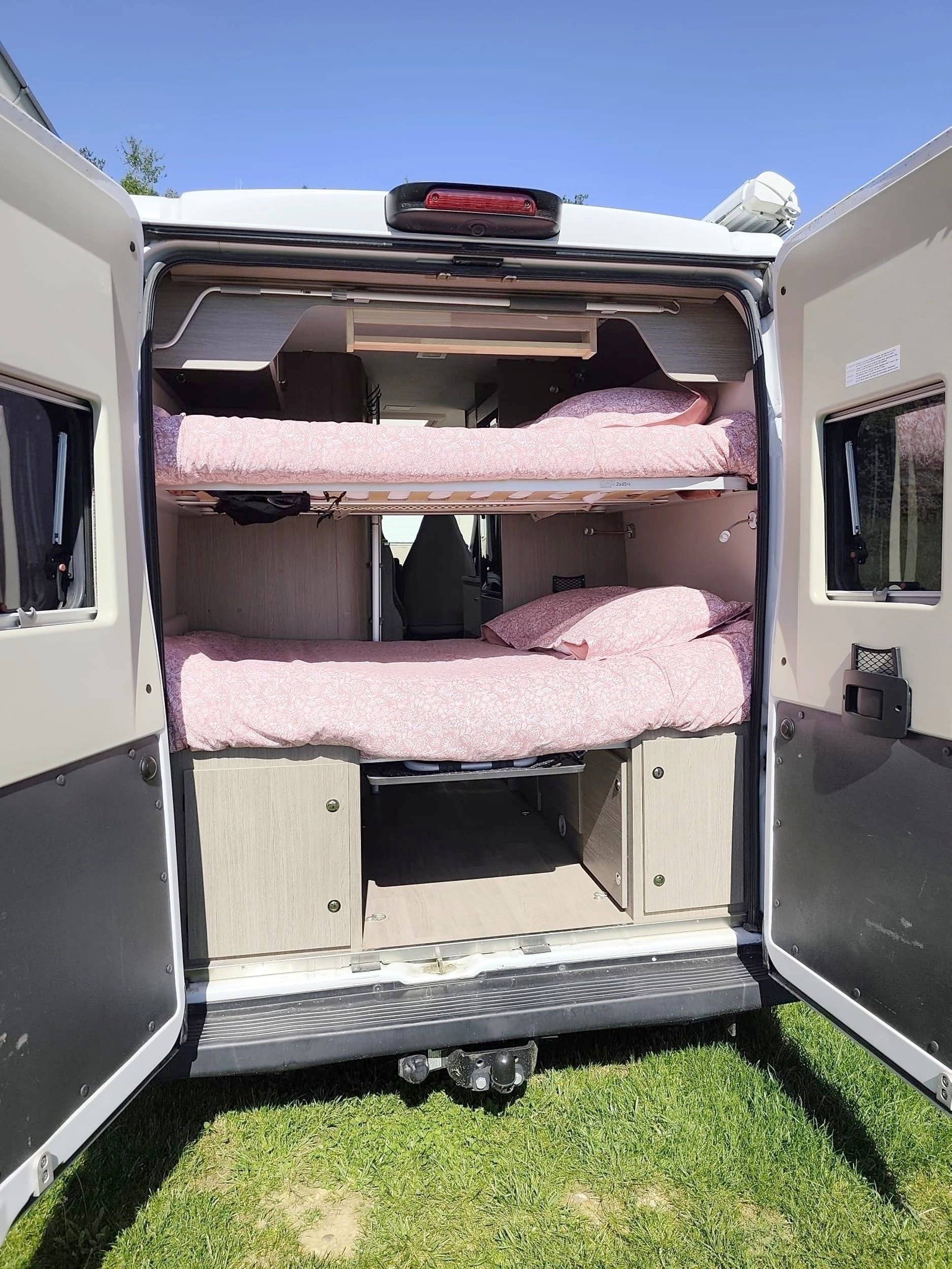 Letti Fiat Ducato 2,3 l 140ch - Yescapa