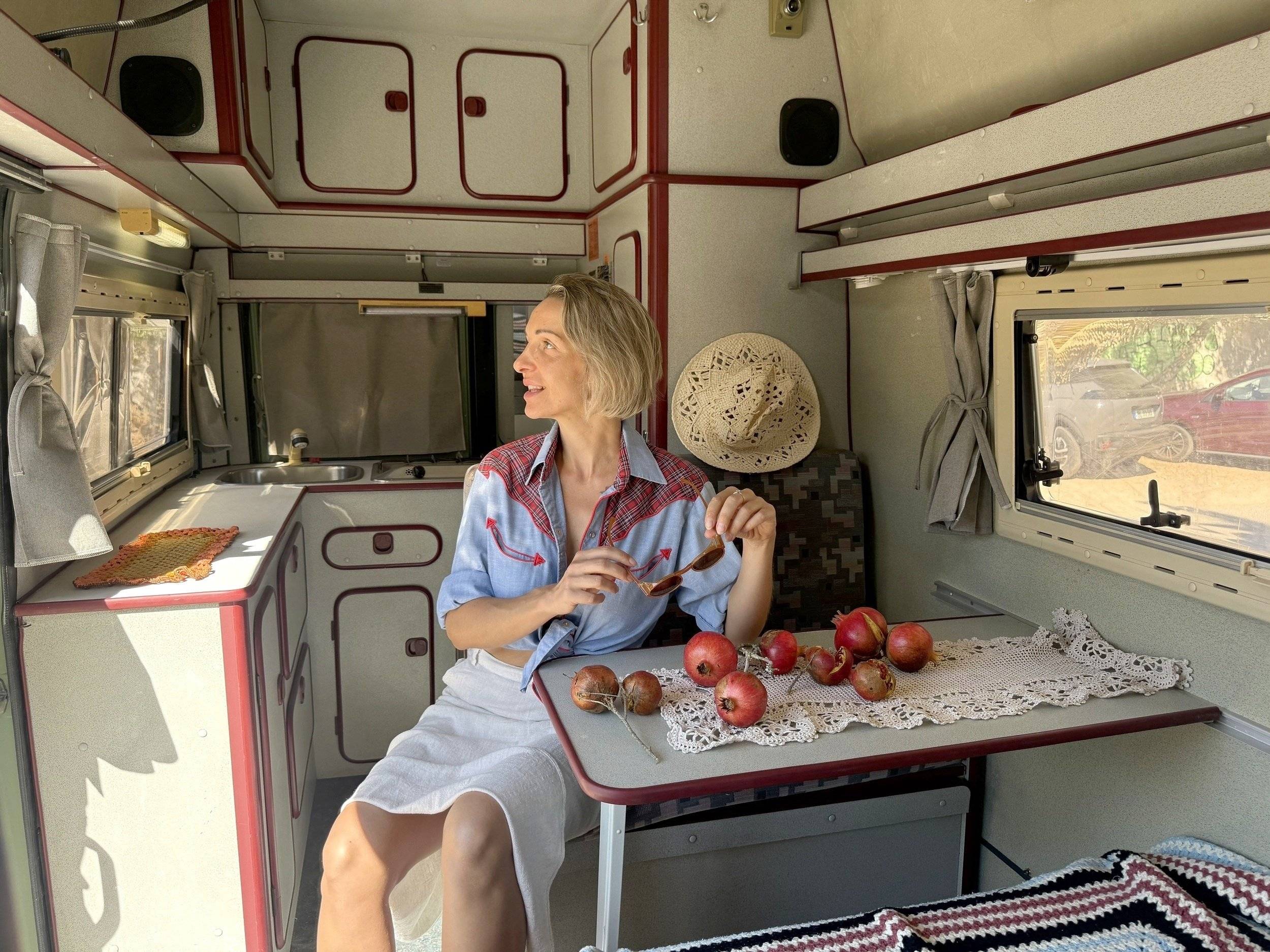 Coin repas Mercedes - Yescapa