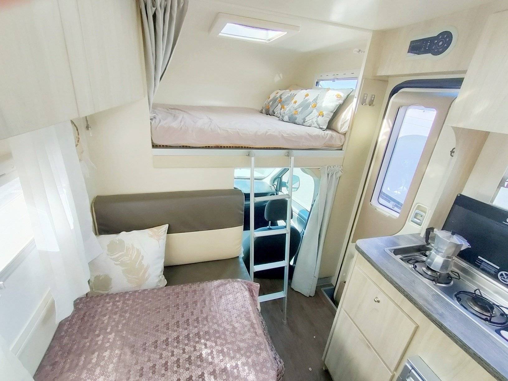 Couchages Fiat Doblo Enaire - Yescapa