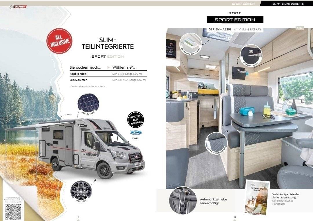 Challenger S 217 GA Sport Edition