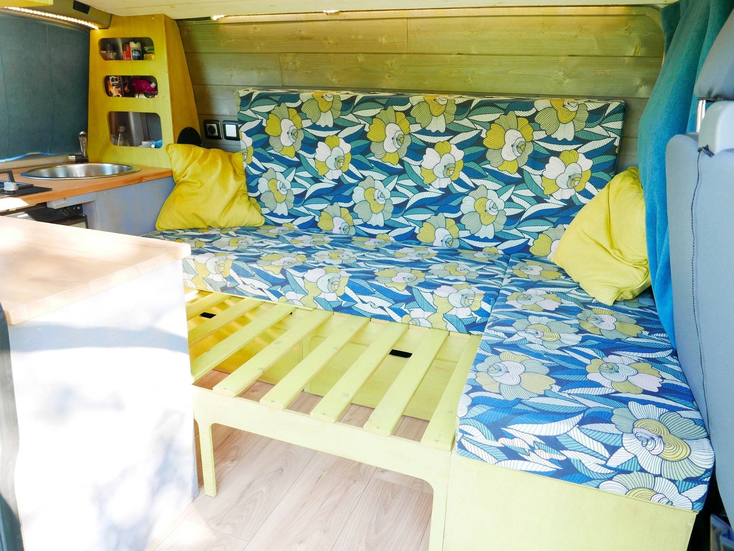Couchages Volkswagen Volkswagen Transporter - Yescapa