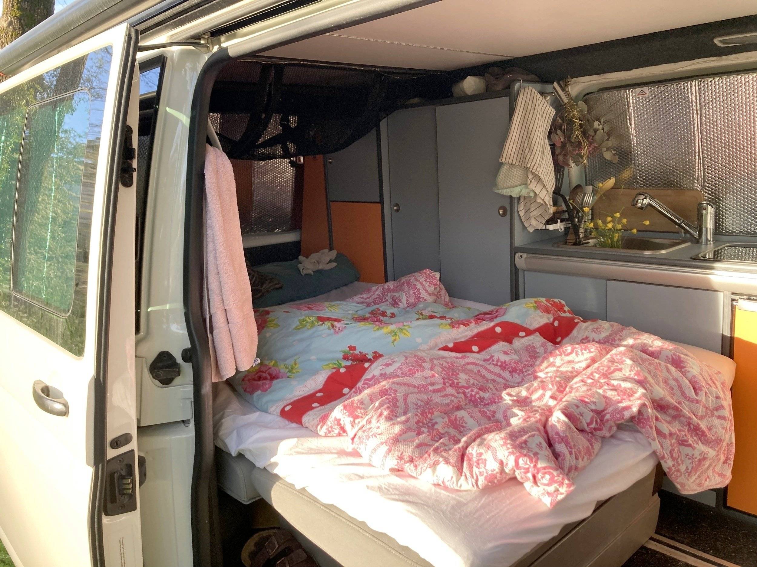Slaapplaatsen Volkswagen Volkswagen T5 Multivan - Yescapa