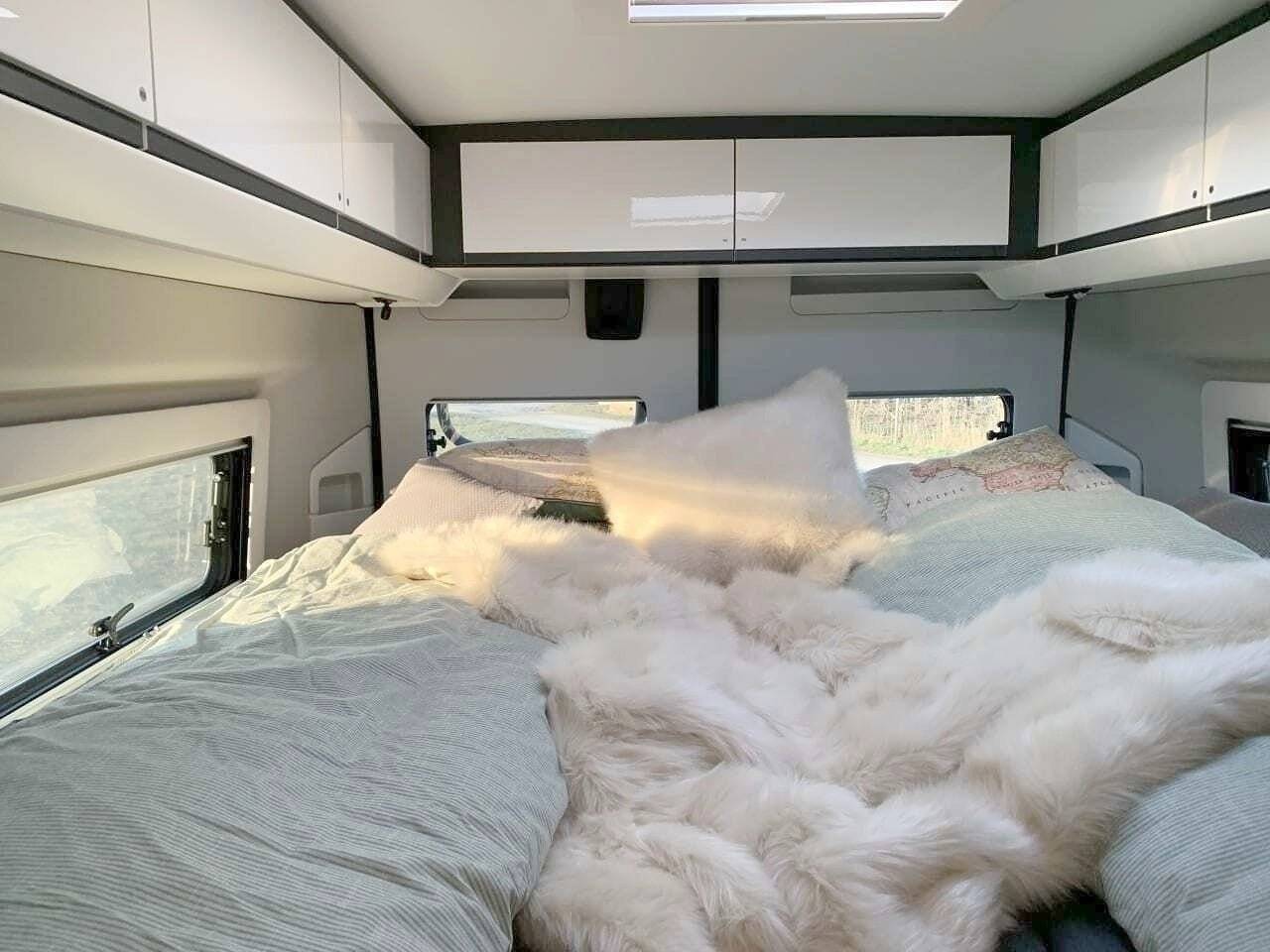 Slaapplaatsen Fiat Fiat Ducato - Yescapa