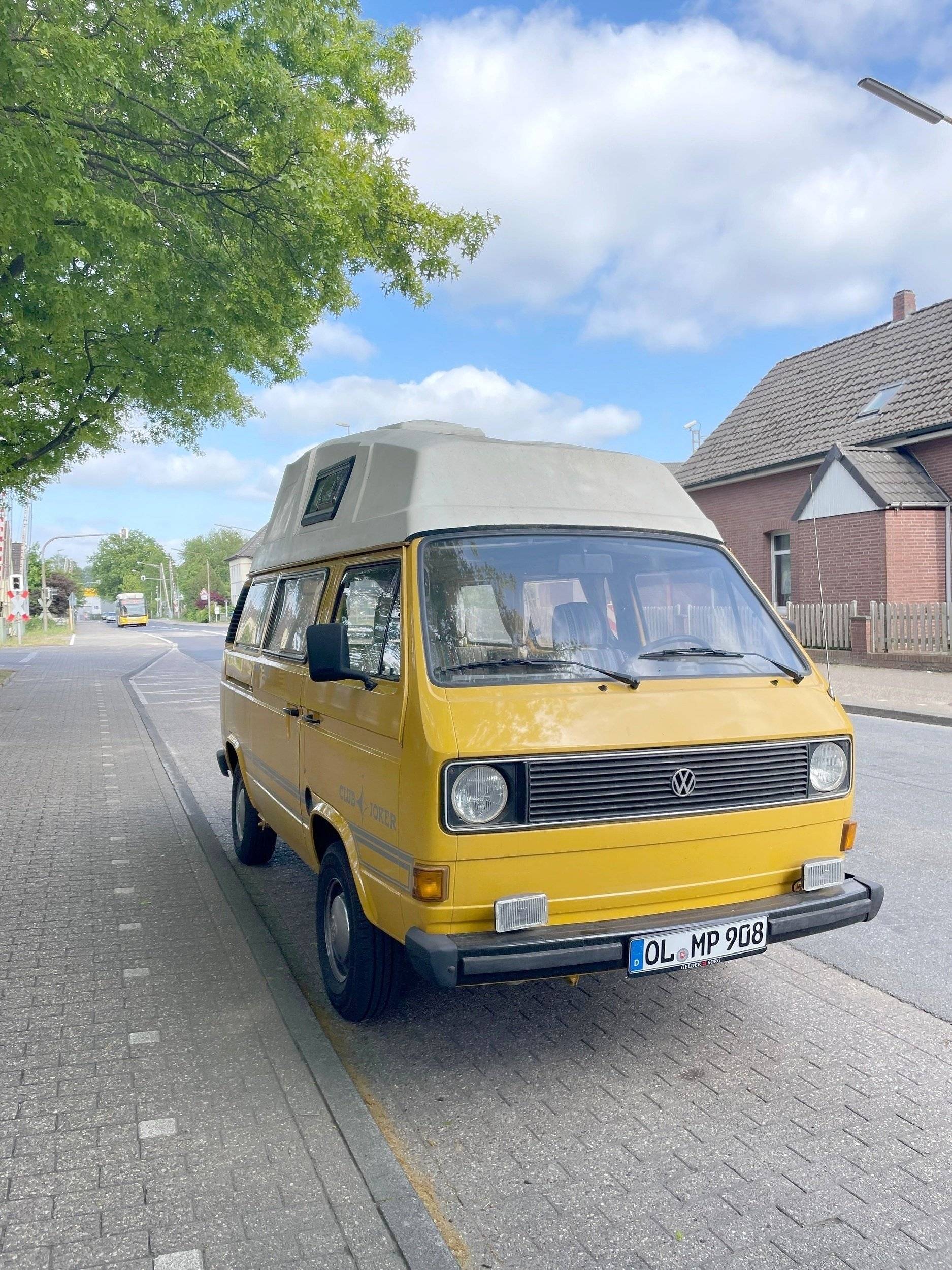 Front view from 3/4 Volkswagen Volkswagen T3 - Yescapa