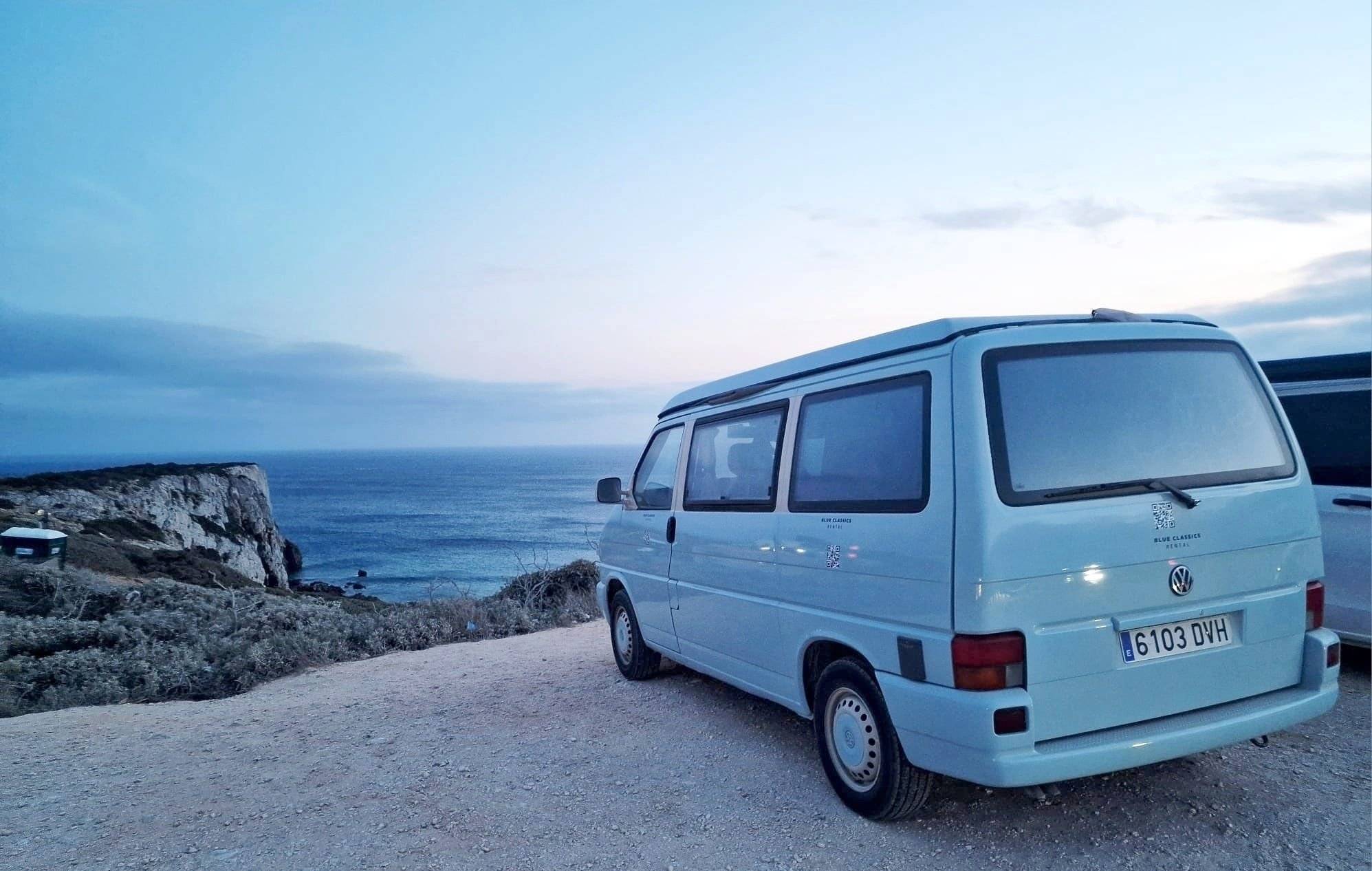 Vista posteriore Volkswagen - Yescapa