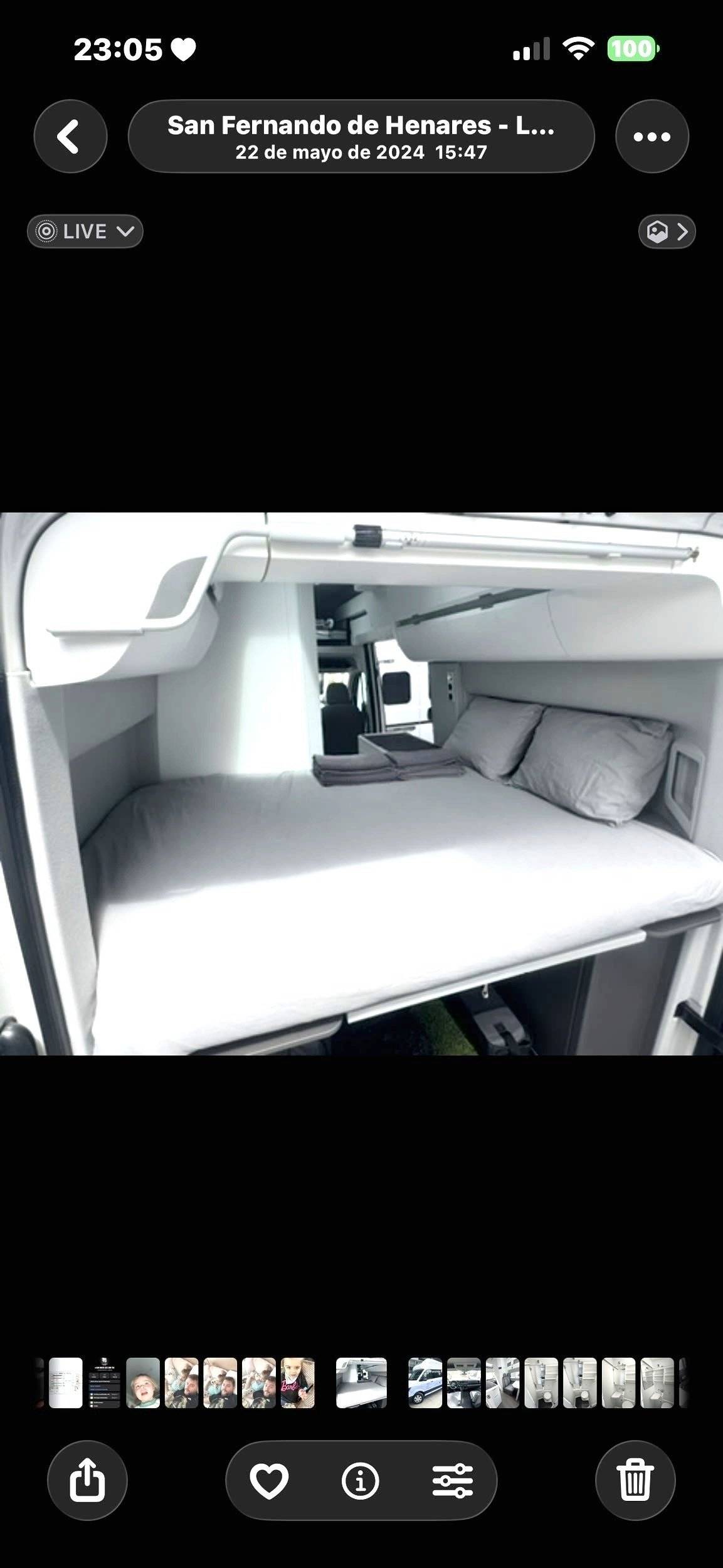 Slaapplaatsen Volkswagen Gran California - Yescapa