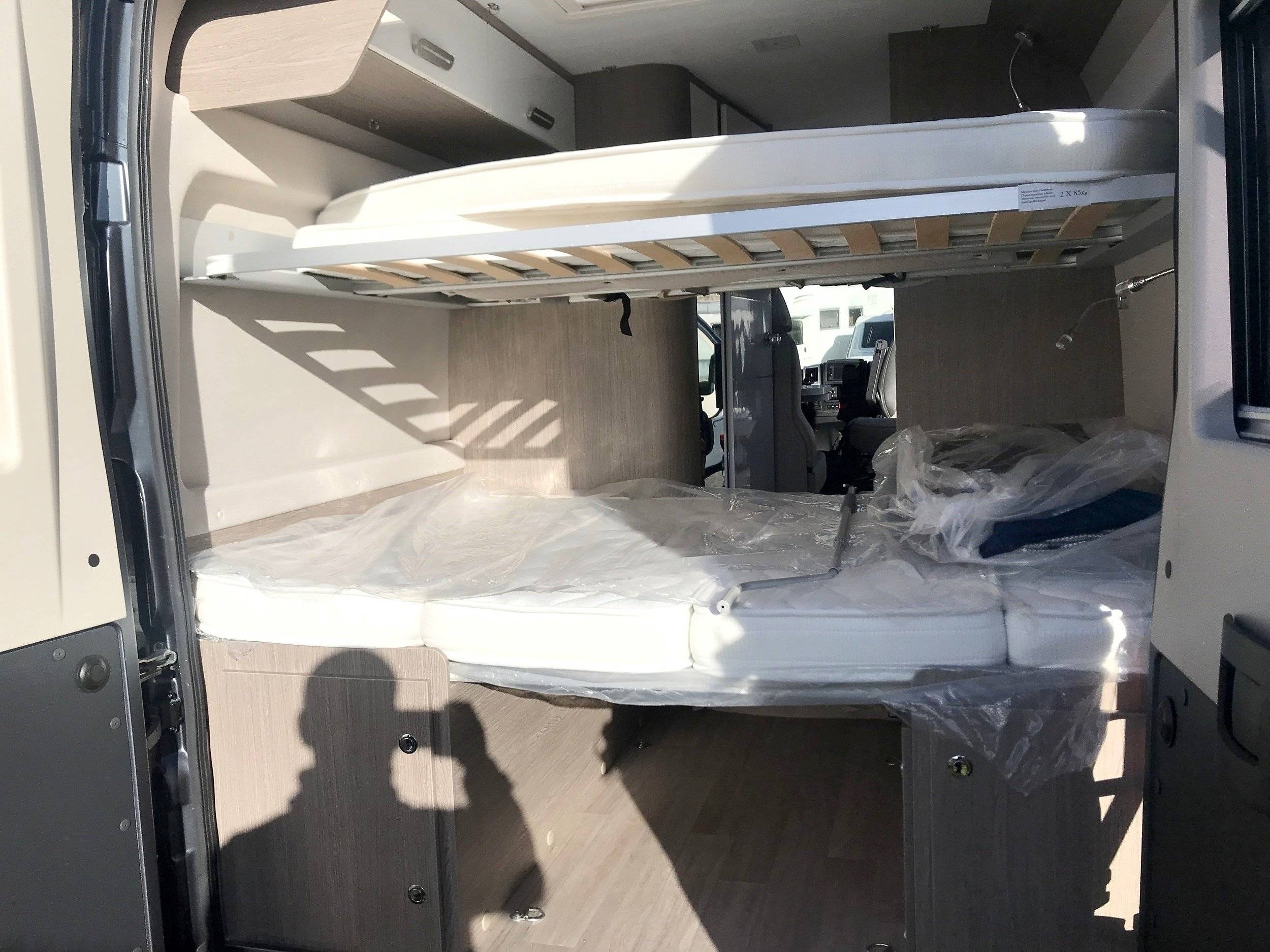Slaapplaatsen Fiat 2,3 l 130 ch - Yescapa