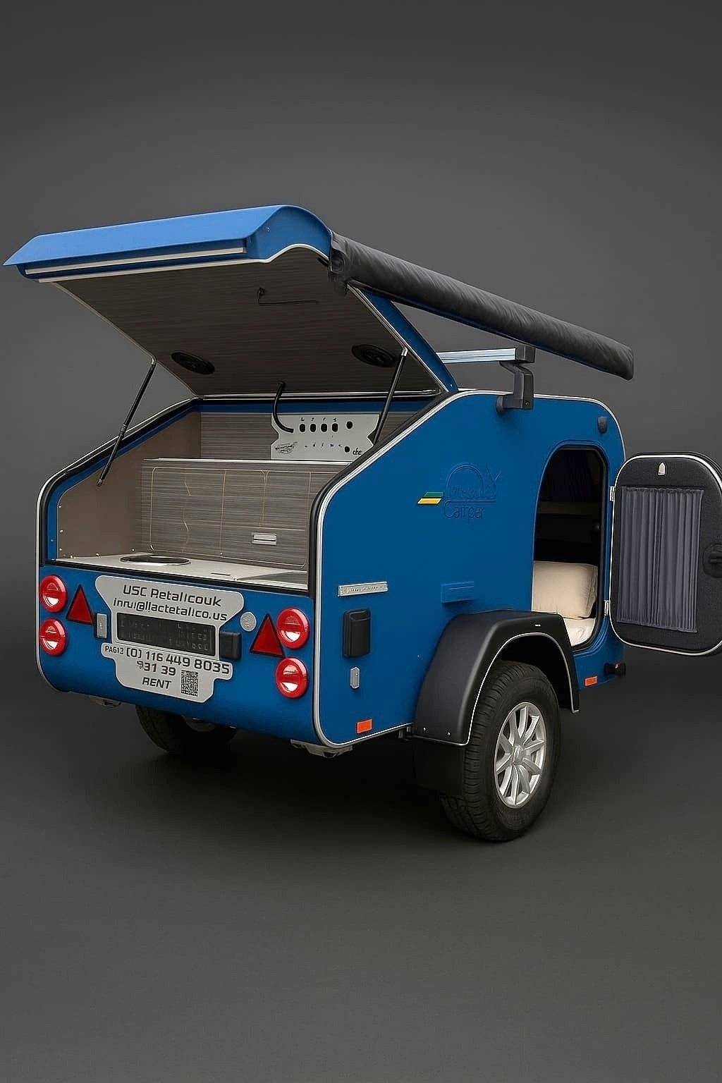 Vue arrière Camper - Yescapa