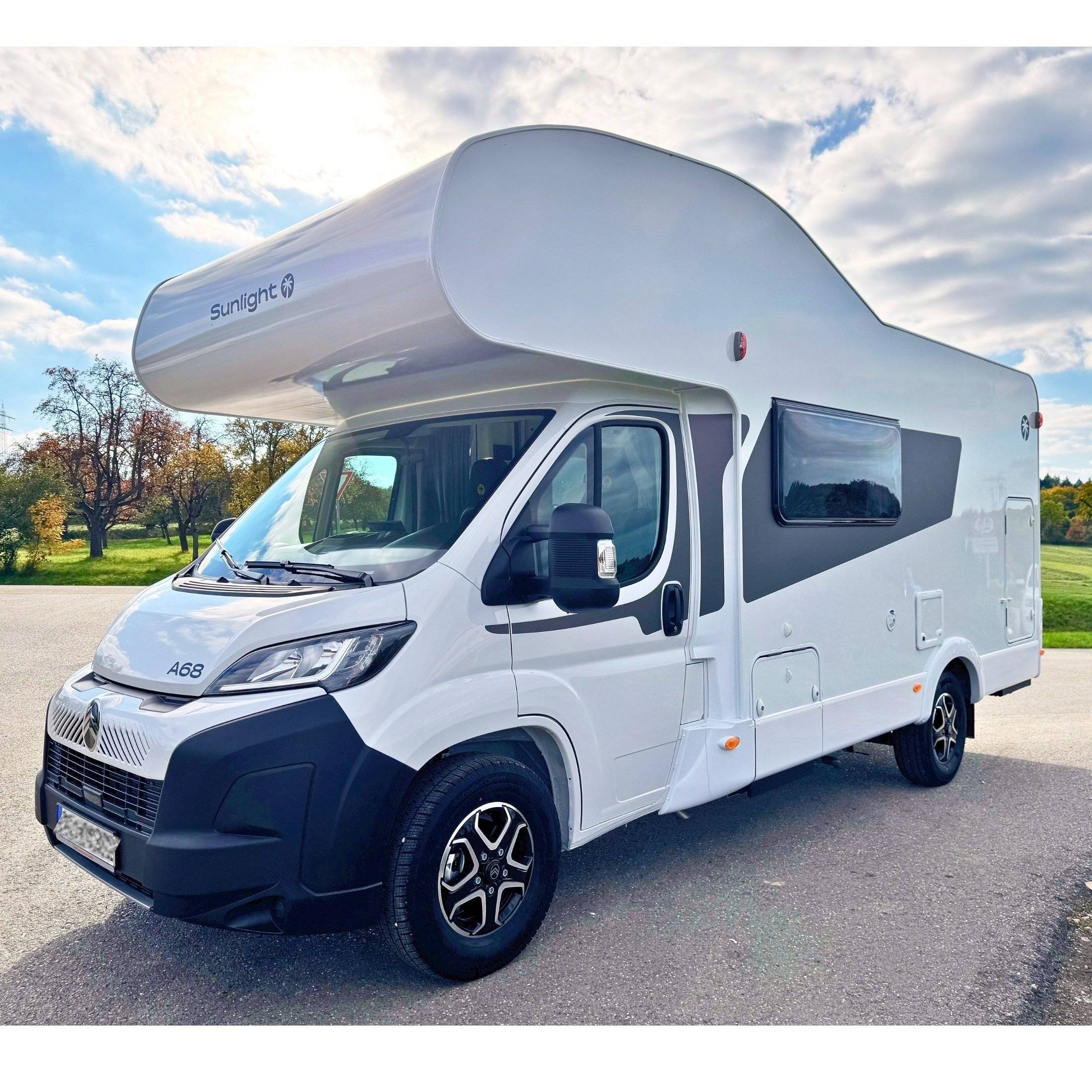 schräge Vorderansicht Citroën - Yescapa