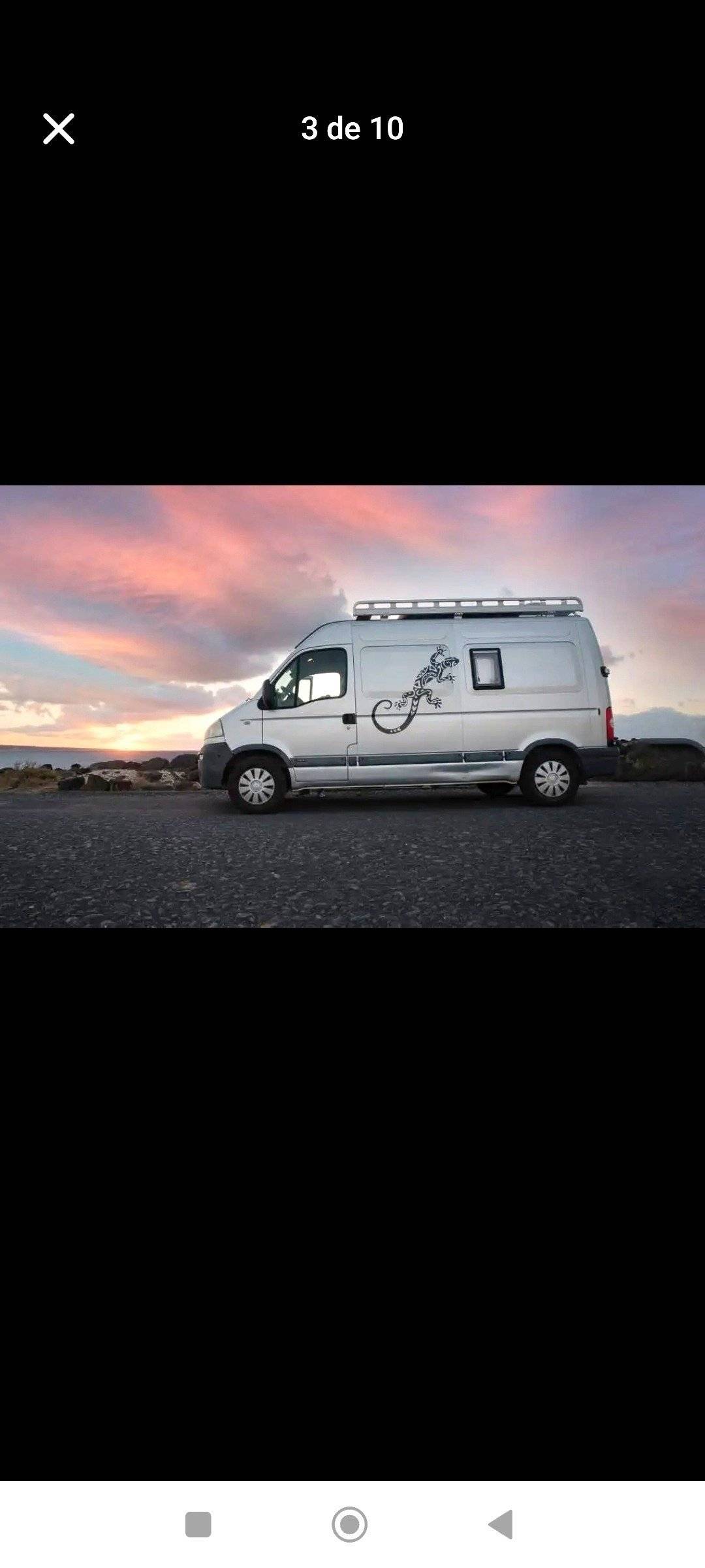 Front view from 3/4 Opel OPEL - Yescapa