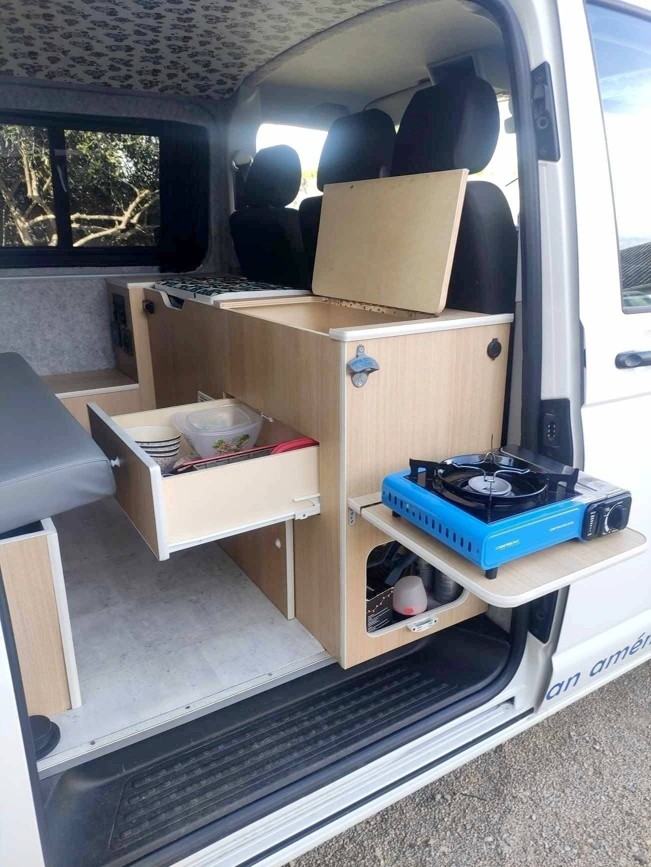 Kitchen Volkswagen Transporter T6 - Yescapa
