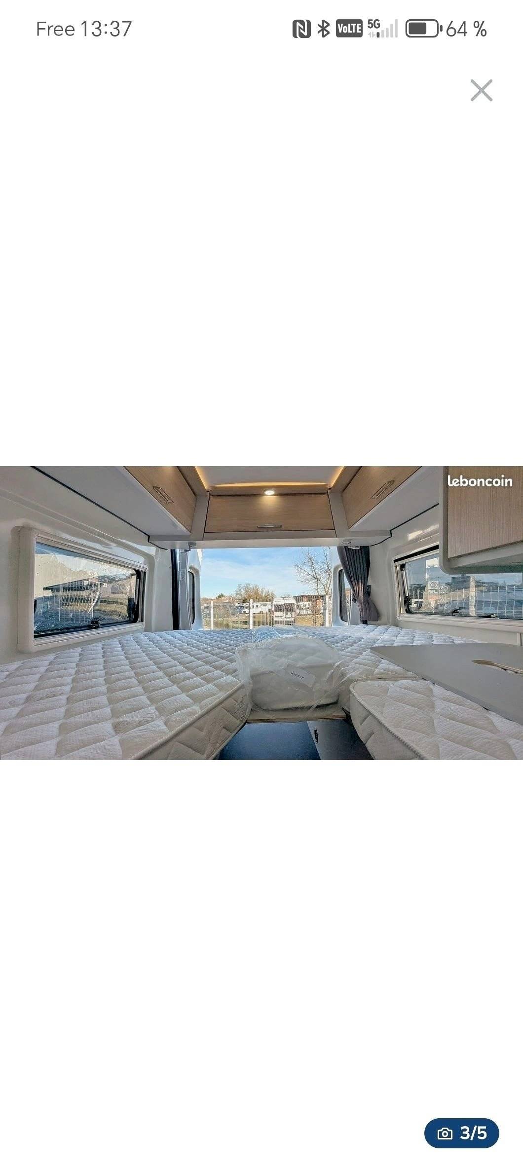 Couchages Fiat Ducato 3,0 l Multijet 160 ch. - Yescapa