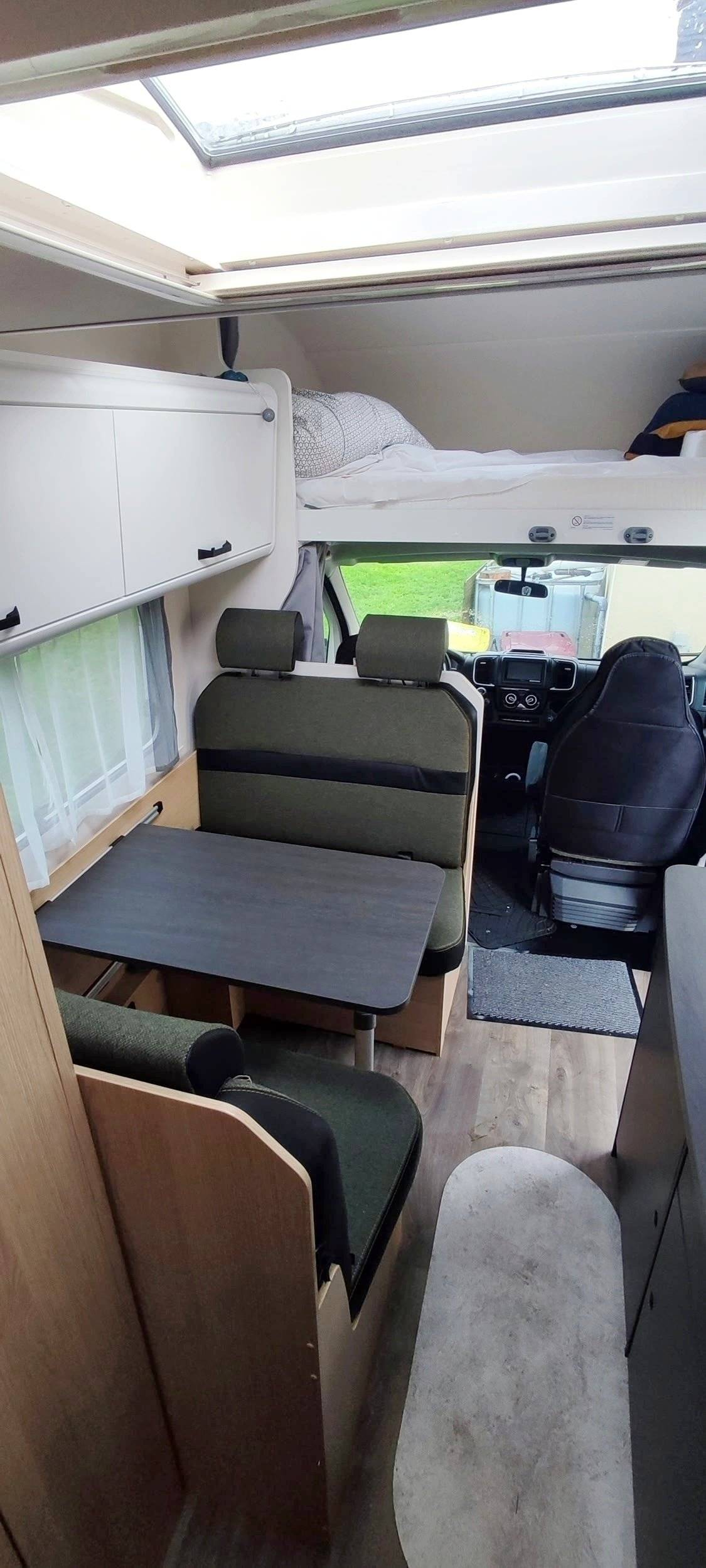 Schlafplätze Fiat - Yescapa