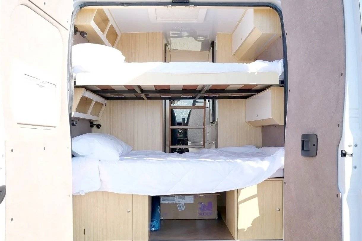 Schlafplätze Fiat Ducato 2,3 l Multijet 130 ch. - Yescapa