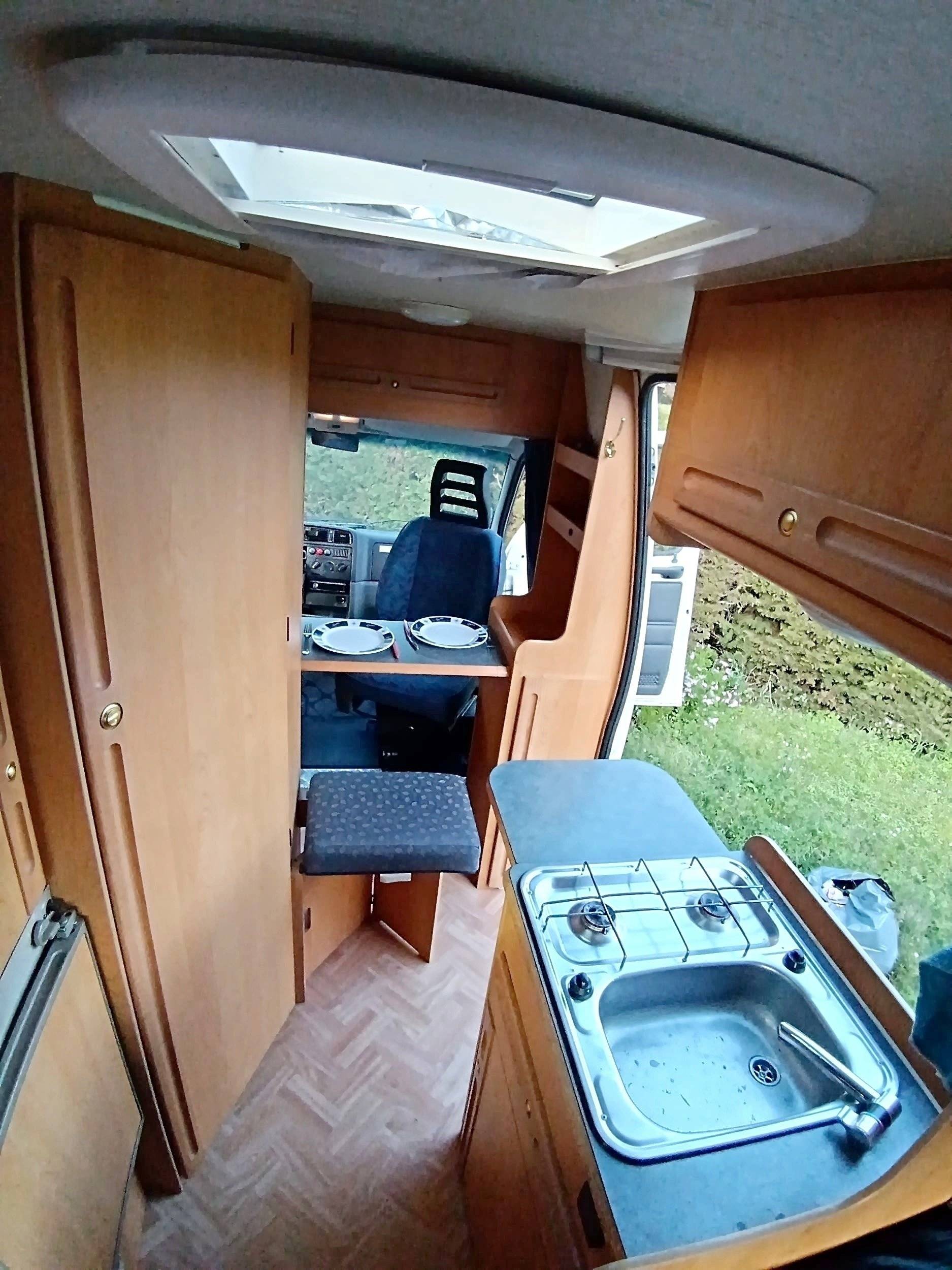 Couchages Fiat 2,8 JTD - Yescapa