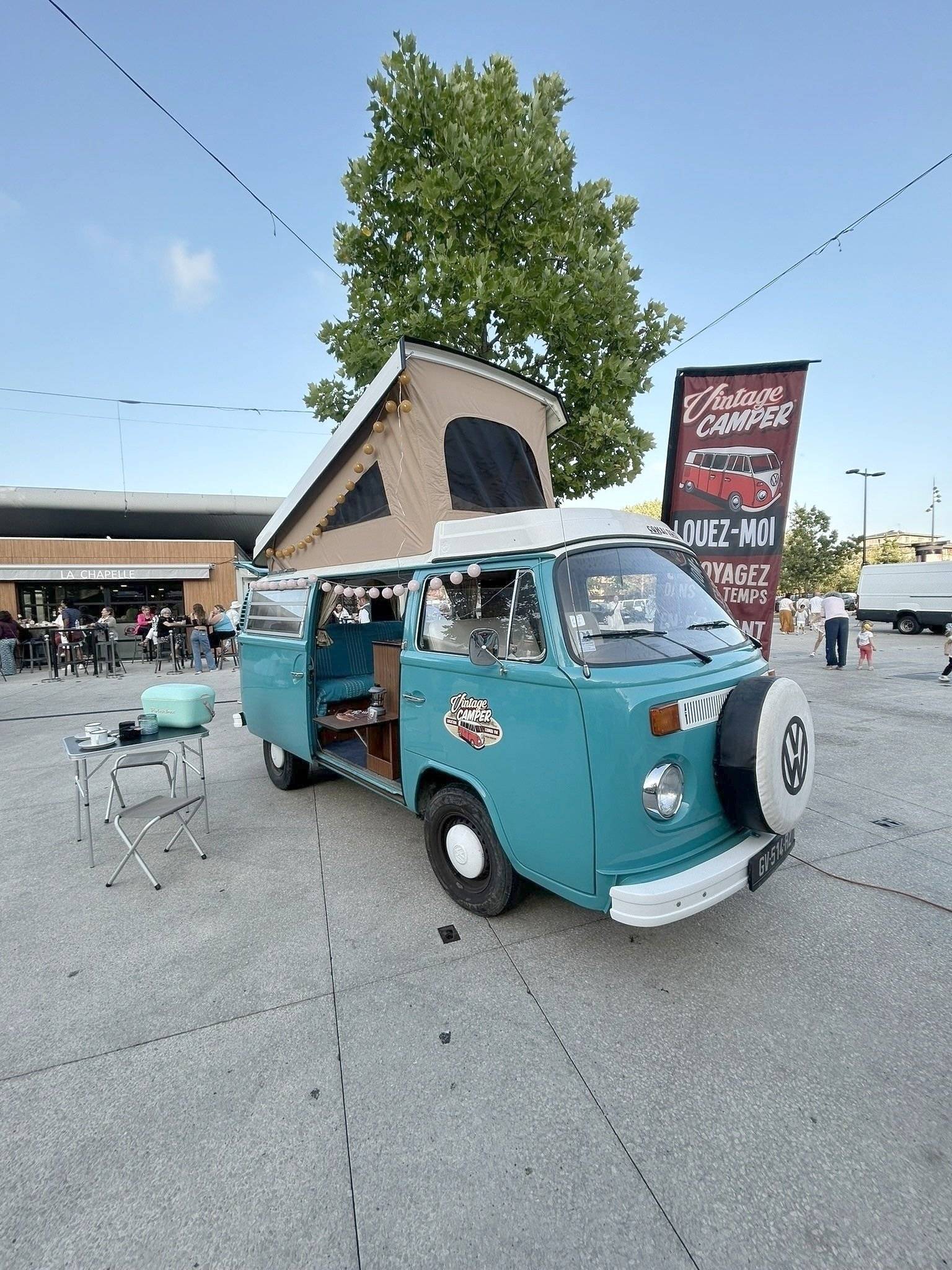 Voorkant 3/4 Volkswagen - Yescapa